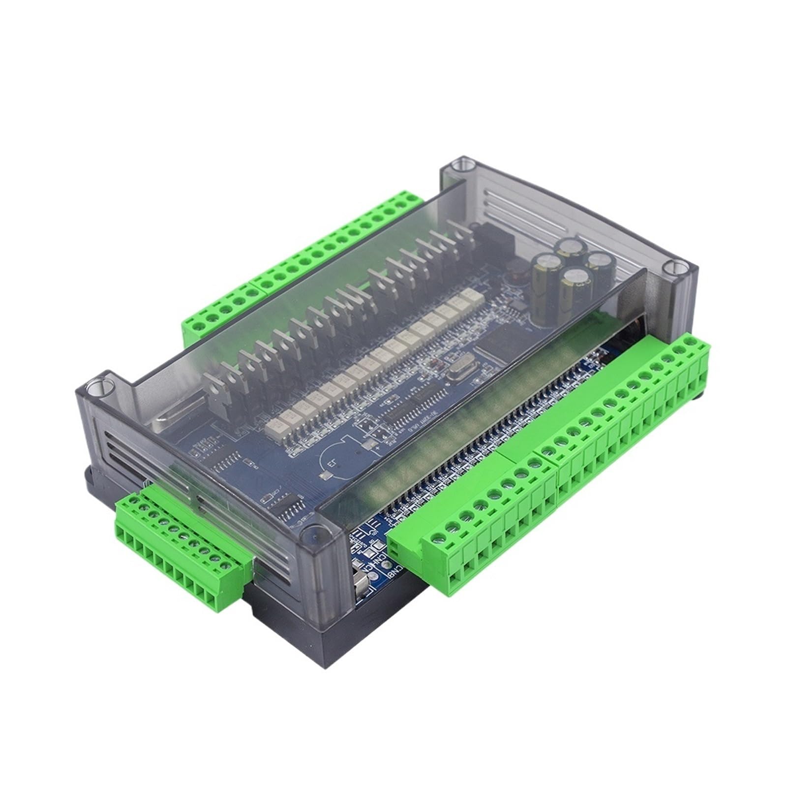 controllore Logico programmabile FX3U-14 24 48 32MR/MT relè Uscita Transistor Controllore Logico RTU Modbus RS485 RTC Uscita impulsi NTC Analogico Incluso(FX3U-48MT)