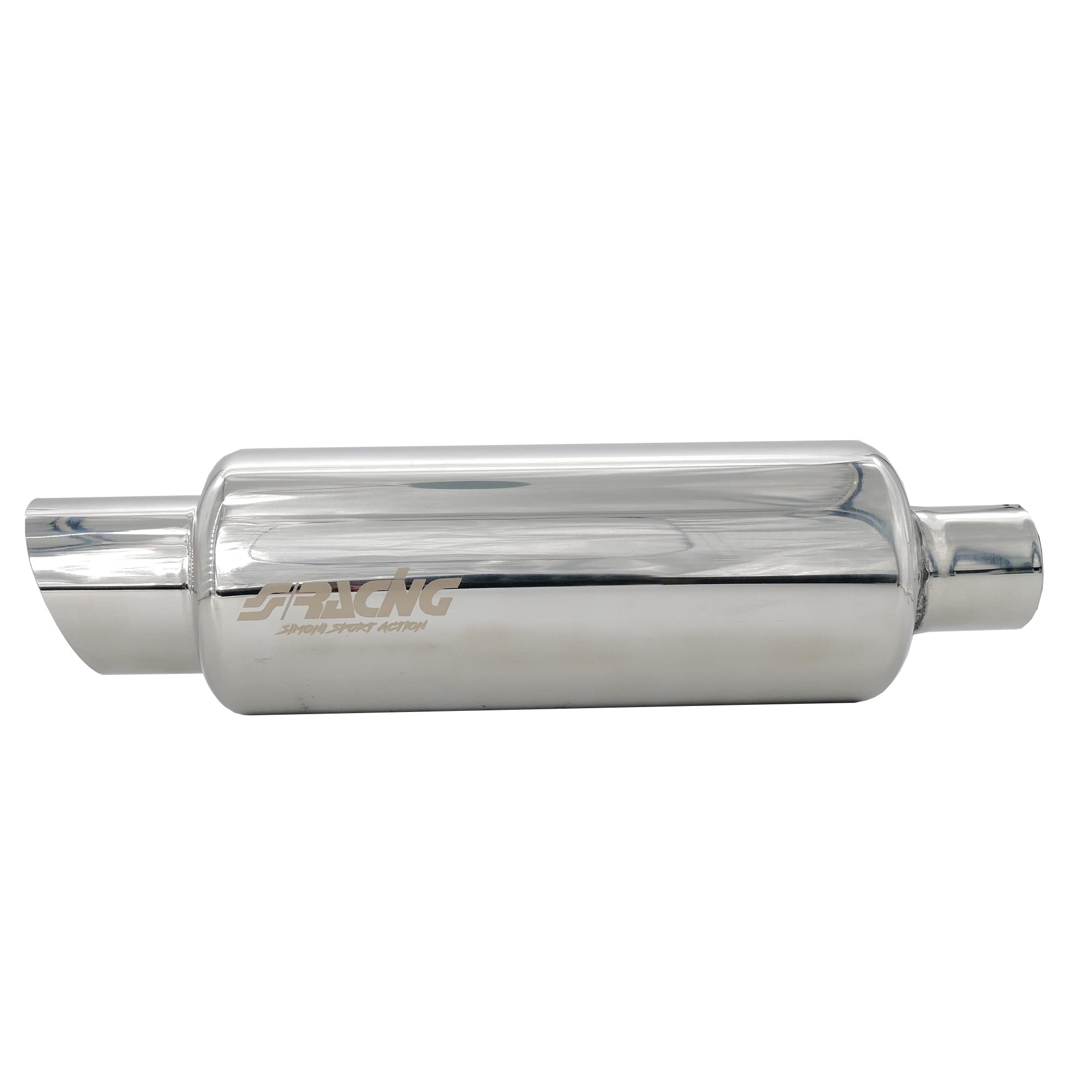 Simoni Racing ESR085 Marmitta Sportiva Fire Shot Evo Universale, in Inox