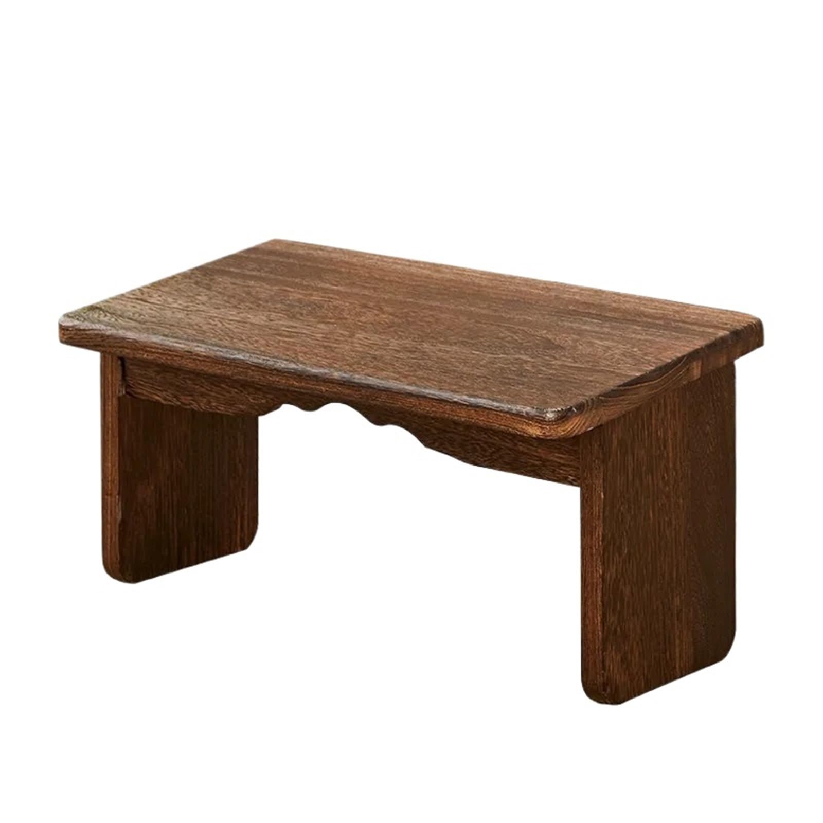 Zafu Meditación Taburete de Madera Maciza for meditación, Banco Yoga Plegable, Asiento Suelo for arrodillarse, Silla for el hogar(Color 02)