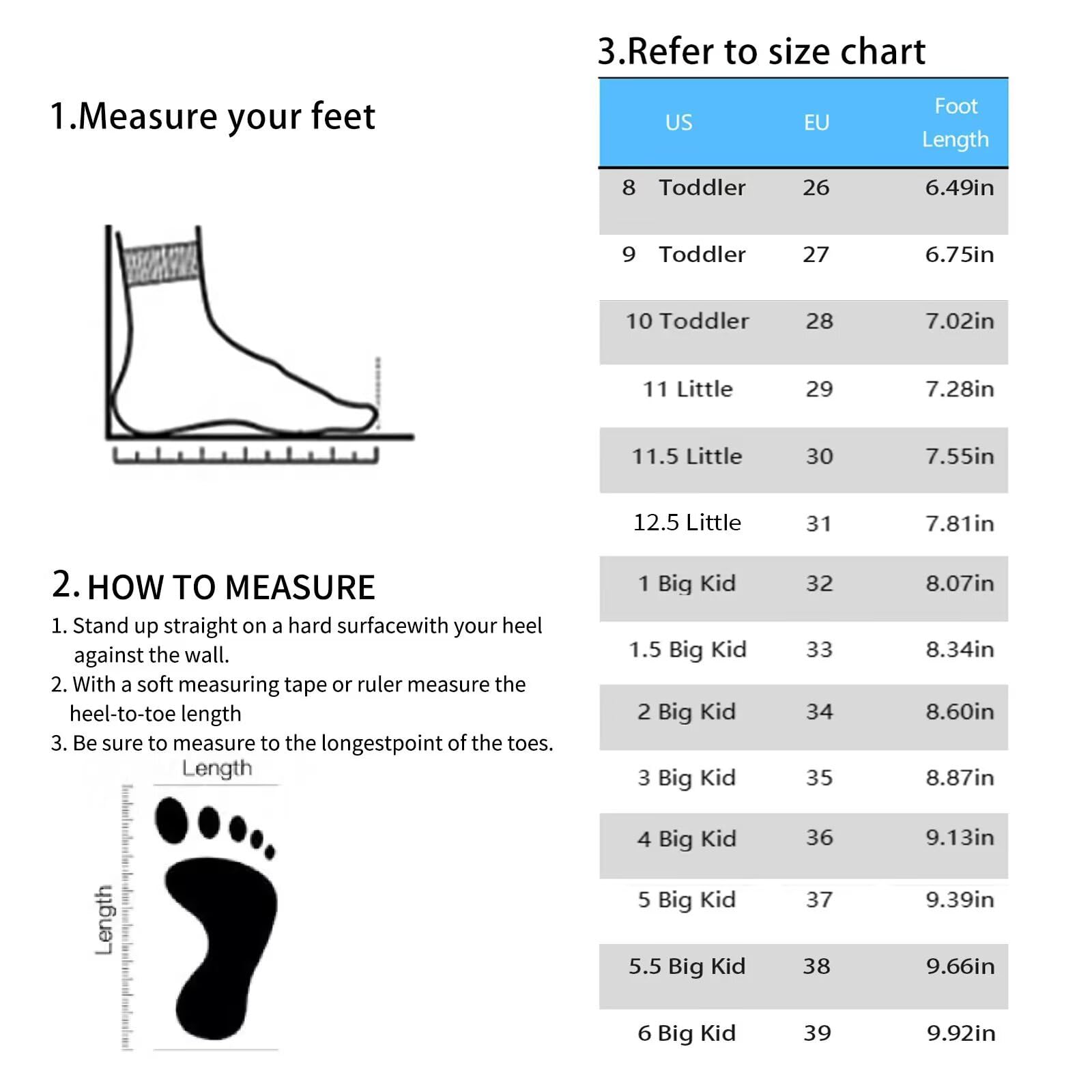 YOLARK Boys Girls Sneakers for Kids Non-Slip Tennis Shoes Fashion Lightweight Breathable Running Sport Athletic(Blue White Little Size 12.5)