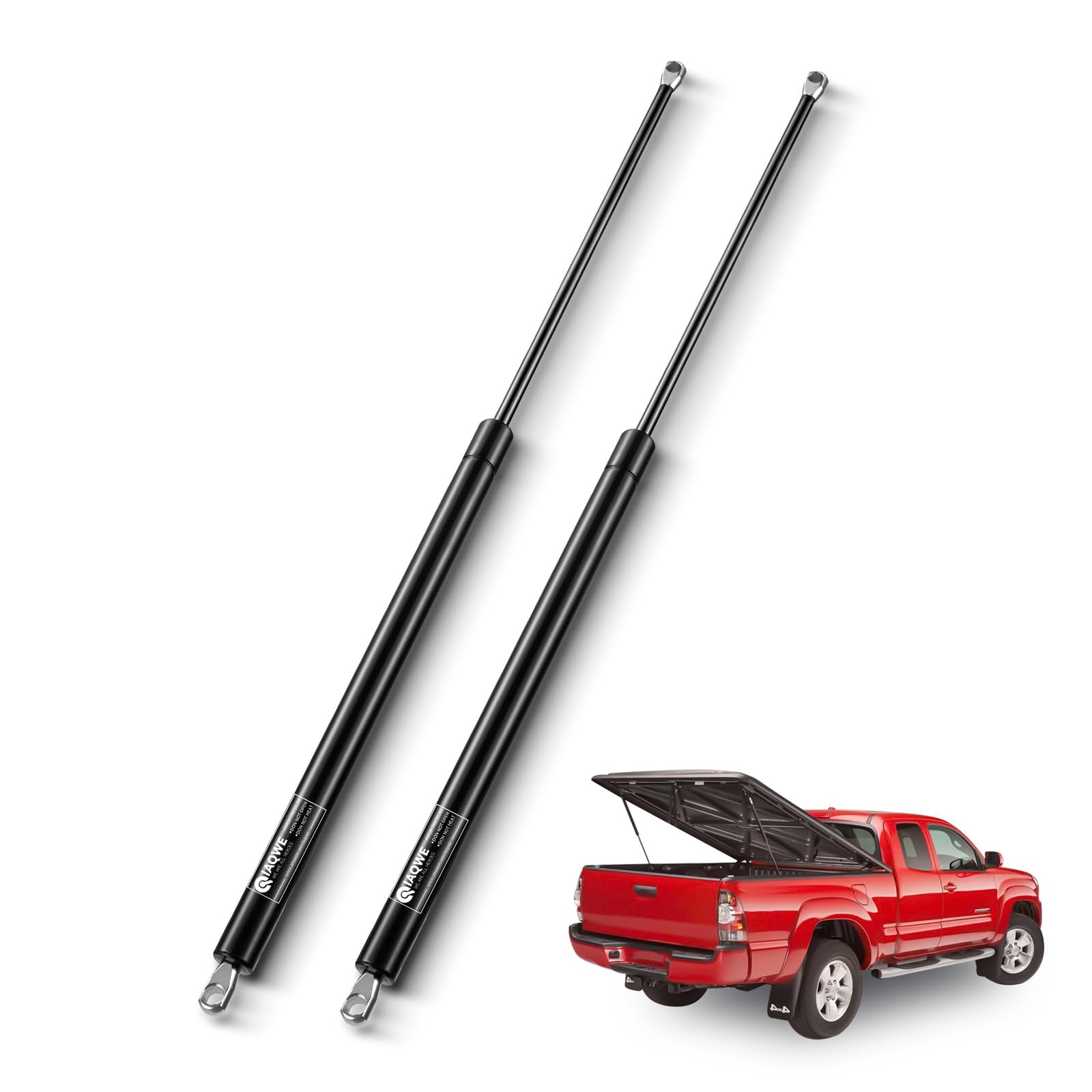 IAQWE 28Inch 100Lb/445N Gas Struts Shock Lift Support for Tonneau Cover Heavy Duty RV Bed TV Cabinet Floor Hatch Storage Toy Box Toolbox Lid Truck