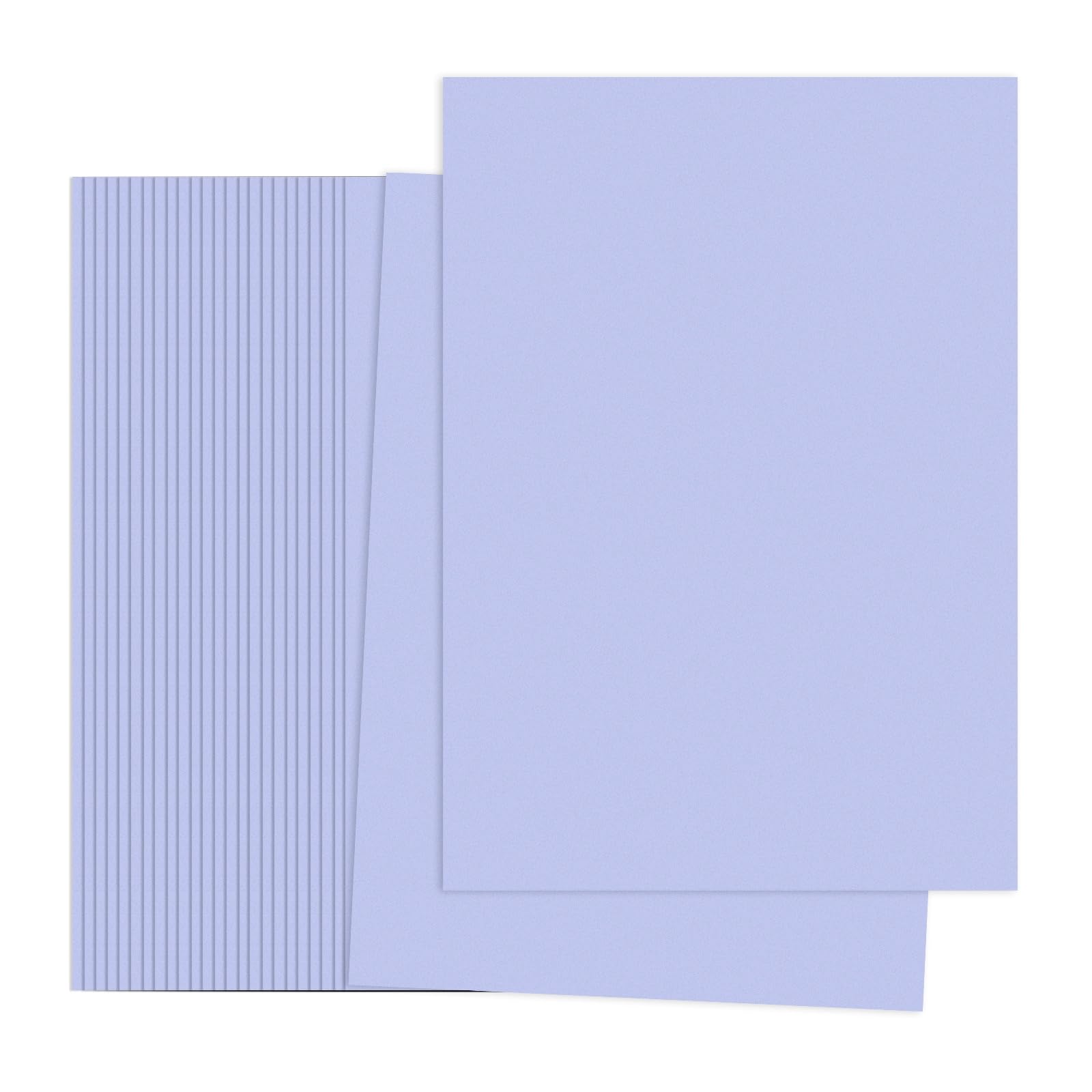 PATIKIL Light Purple Colored Copy Paper, 50 Sheets 11.7x8.3 A4 19lb/70gsm Double Sided Colorful Print Paper Bulk Sheet DIY Craft Art Projects Supplies for Printer Origami