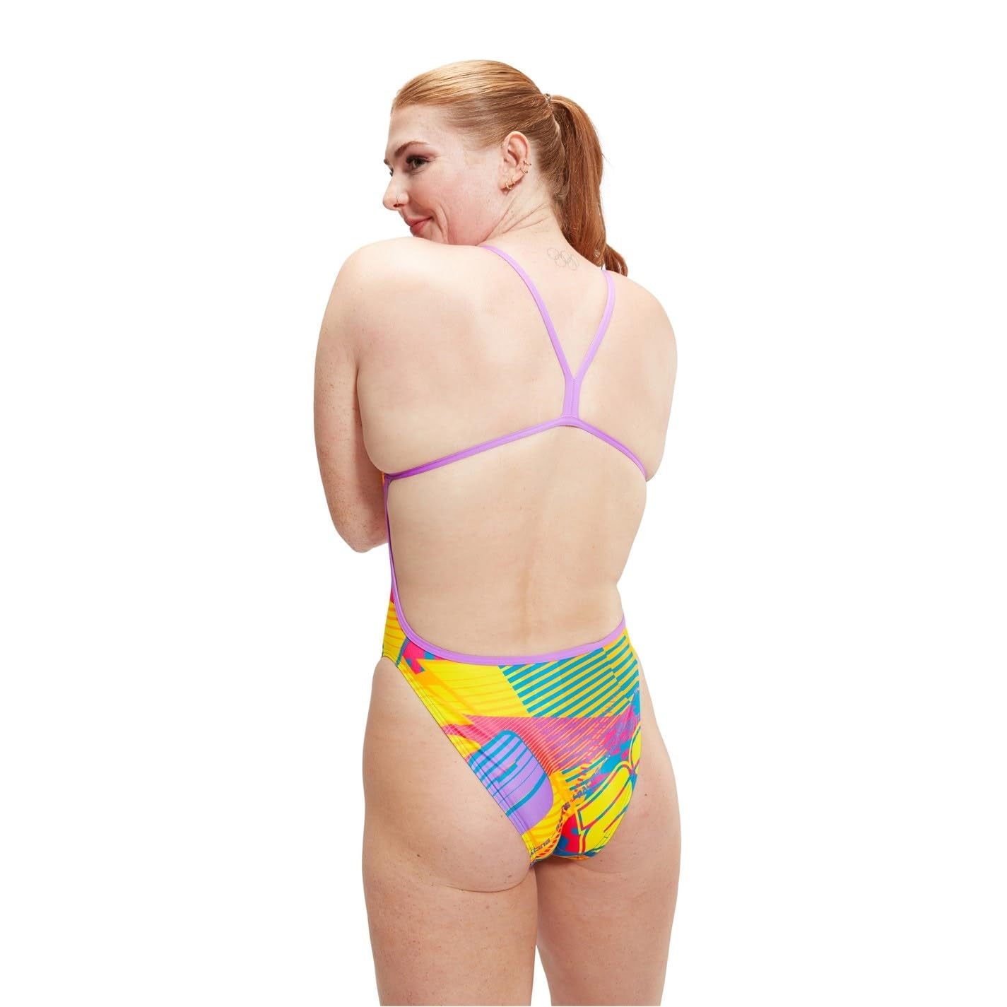 Speedo Damski jednoczęściowy strój kąpielowy Alov Digi Vbk