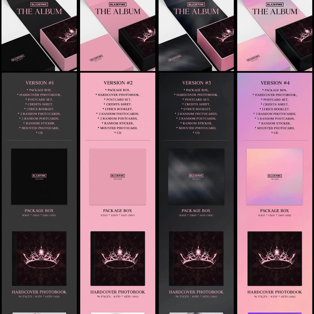 blackpink the albumレコード　boxセット　新品未開封 BLACKPINK OFFICIAL] BLACKPINK - THE ALBUM (PINK) | Pink Version