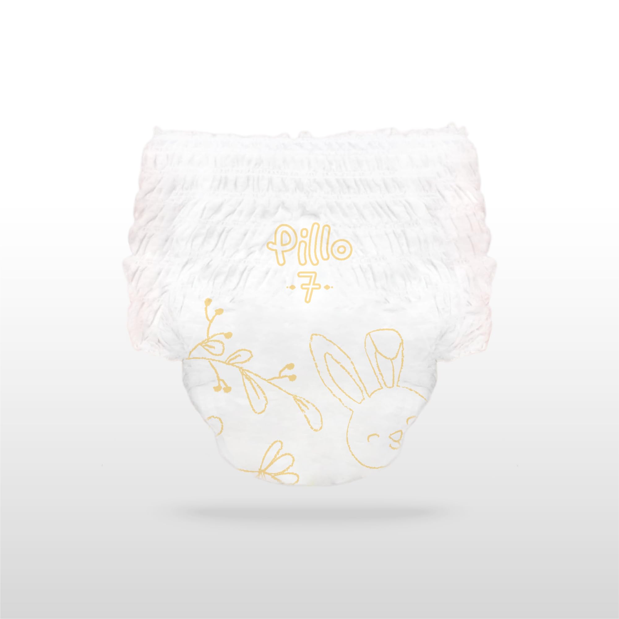 Pillo Couche Culotte Taille 7 - Paquet de 21 Couches Culotte Bébé Taille 7 - XXL (15+ kg) - Couche Bebe