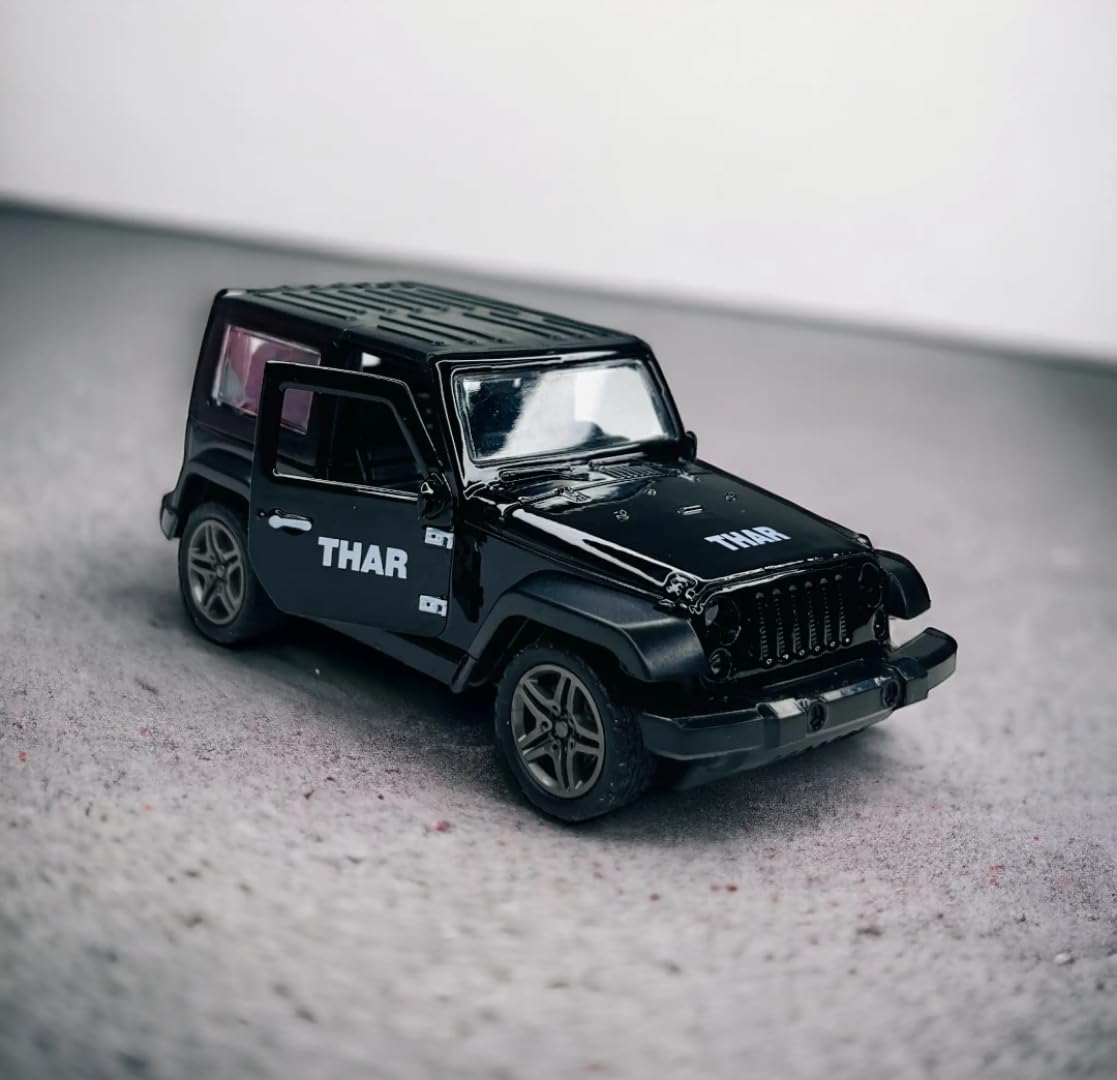RUHANI Diecast Metal Police Car Pull Back with Openable Doors for Kids Boys (Black) (B0D2PD87BT) Amazon Price History, Amazon Price Tracker