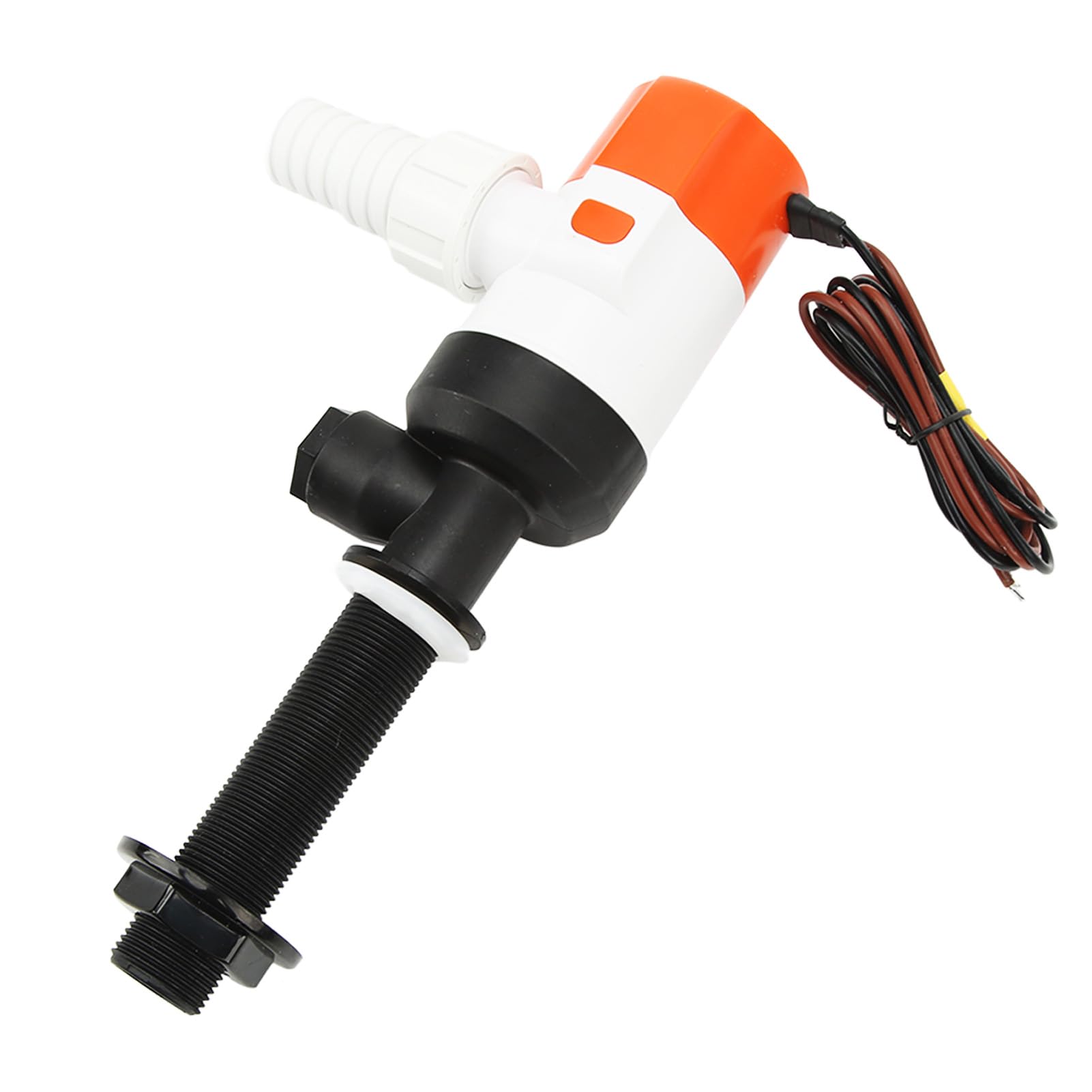 Pompe D'aération de Vivier DC 12 V, Aérateur Submersible SFBP1 G1100 13C 1100 GPH avec Arbre en Acier Inoxydable, pour Bateaux, Yachts de Pêche, Réservoirs de Vivier