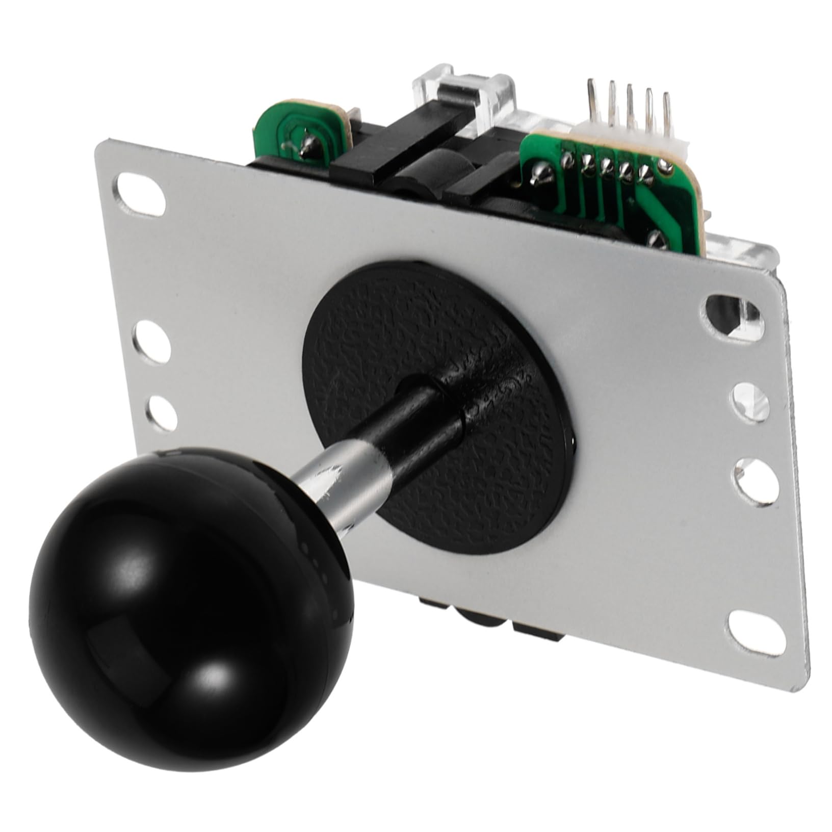 YARNOW Joystick Nero Simulatori di Gioco Game Conter Sticks Joystick di Ricambio per Console di Gioco Scheda di Circuito ABS