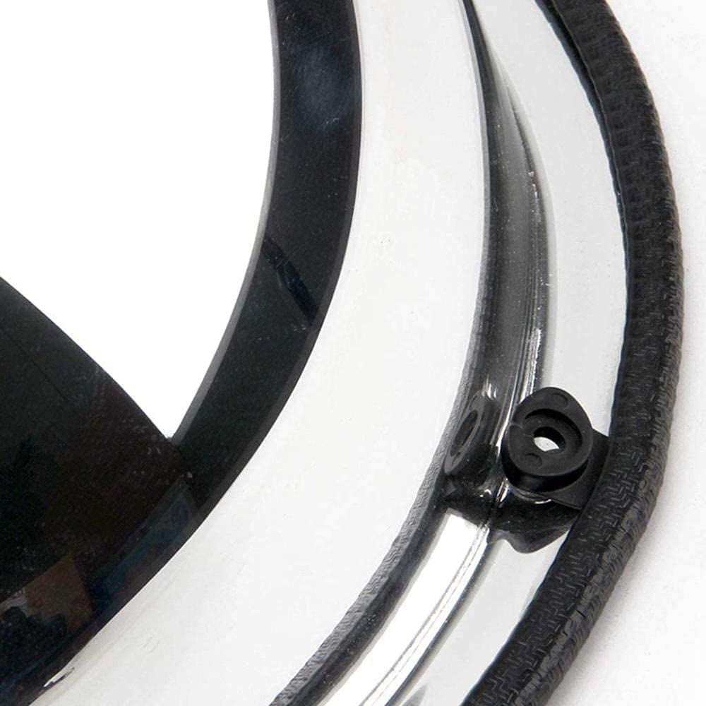Miroir Convexe hémisphérique panoramique, Angle de visionnage à 360 degrés, Miroir de sécurité Acrylique, Verre PC résistant aux Chocs, pour Les Bureaux de magasins (Size : 40cm(16inch))