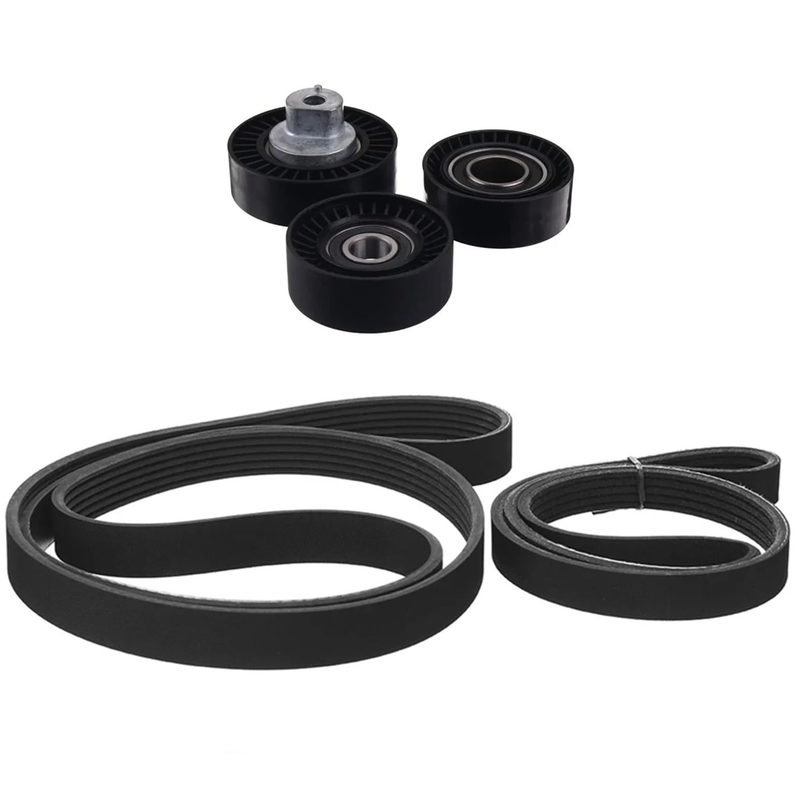 Conjunto de polea tensora para BMW E46 E39 E38 para X5 E53 Z3 E36 Kit de polea tensora de Correa de distribución del Motor del Coche 11281437475 11281706545 1706545