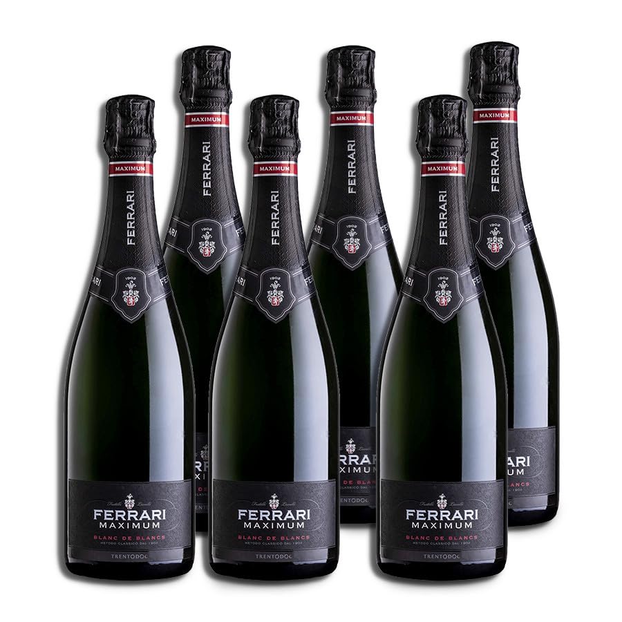 FERRARI MAXIMUM BLANC DE BLANCS [ 6 Bottiglie x 750mℓ ]