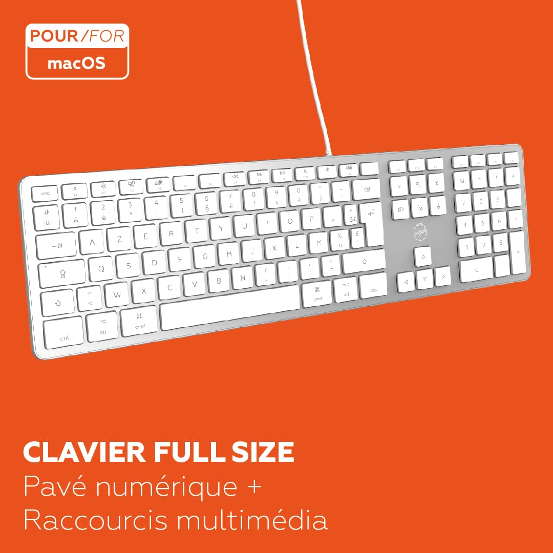 Clavier AZERTY Français Pour Acer Aspire V17 Nitro VN7-792 - Blanc, Neuf