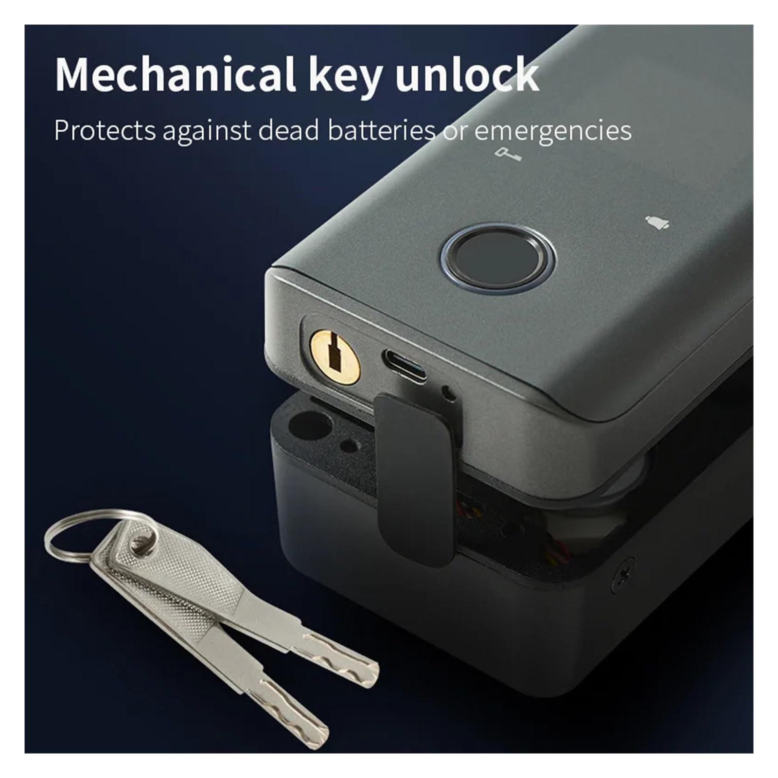 Serratura Smart, Tuya WIIF Smart Door Lock Impronta Digitale Password Card NFC APP Sblocco Chiave Serratura Elettronica Porta Scorrevole Push In Vetro Con Cornice Senza Telaio,per camere da letto, uf