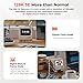 RayCue 128K SE Docking Station Triple Monitor, Digital Clock/Photo Frame,13-in-1 USBC Dock Triple 4K Display for MacBook Windows, 3 HDMI, USB C Data, Ethernet, Audio, 5 USBA Ports, 45W Power Adapter