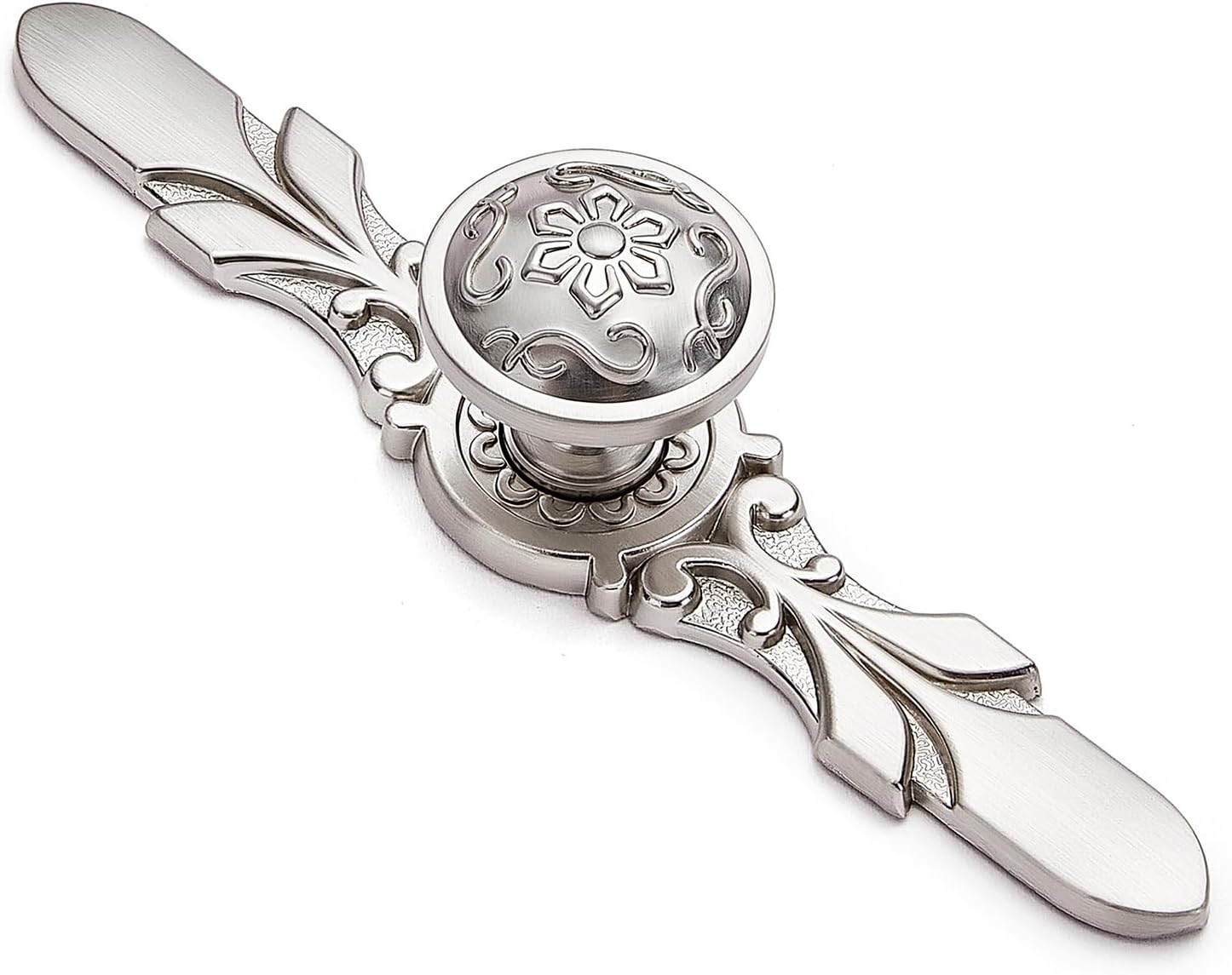 YCSJ 10 Pack Kitchen Knobs 5.8Inch Brushed Nickel Knobs with