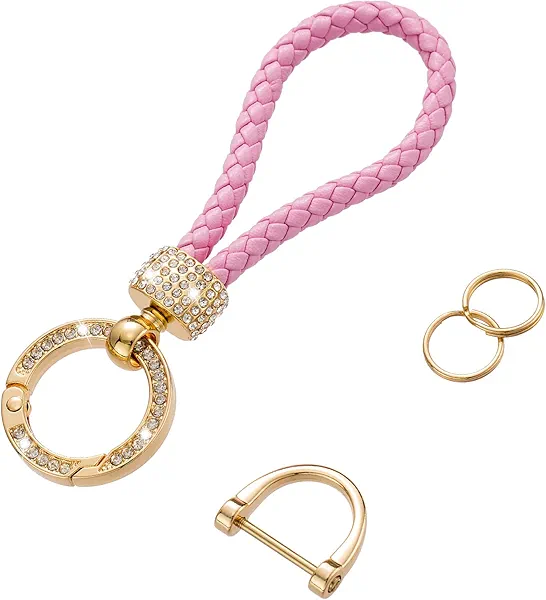 Bling Bling Luxury Crystal Diamond Car Key Chains Key Fob, Car Key Chain For Ladies Women