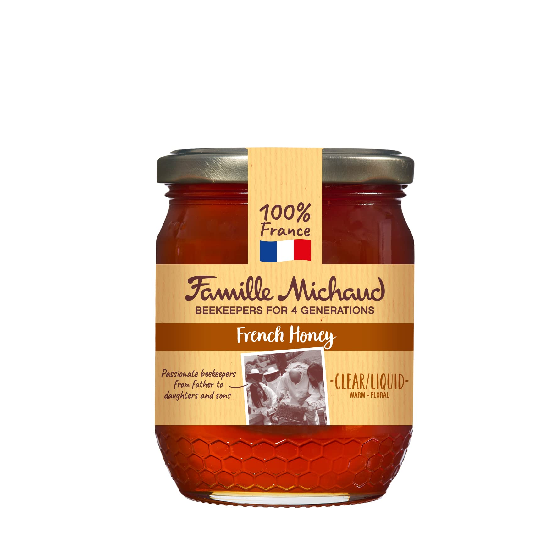 Amazon | ファミーユミショ フレンチハニー 375g | FamilleMichaud