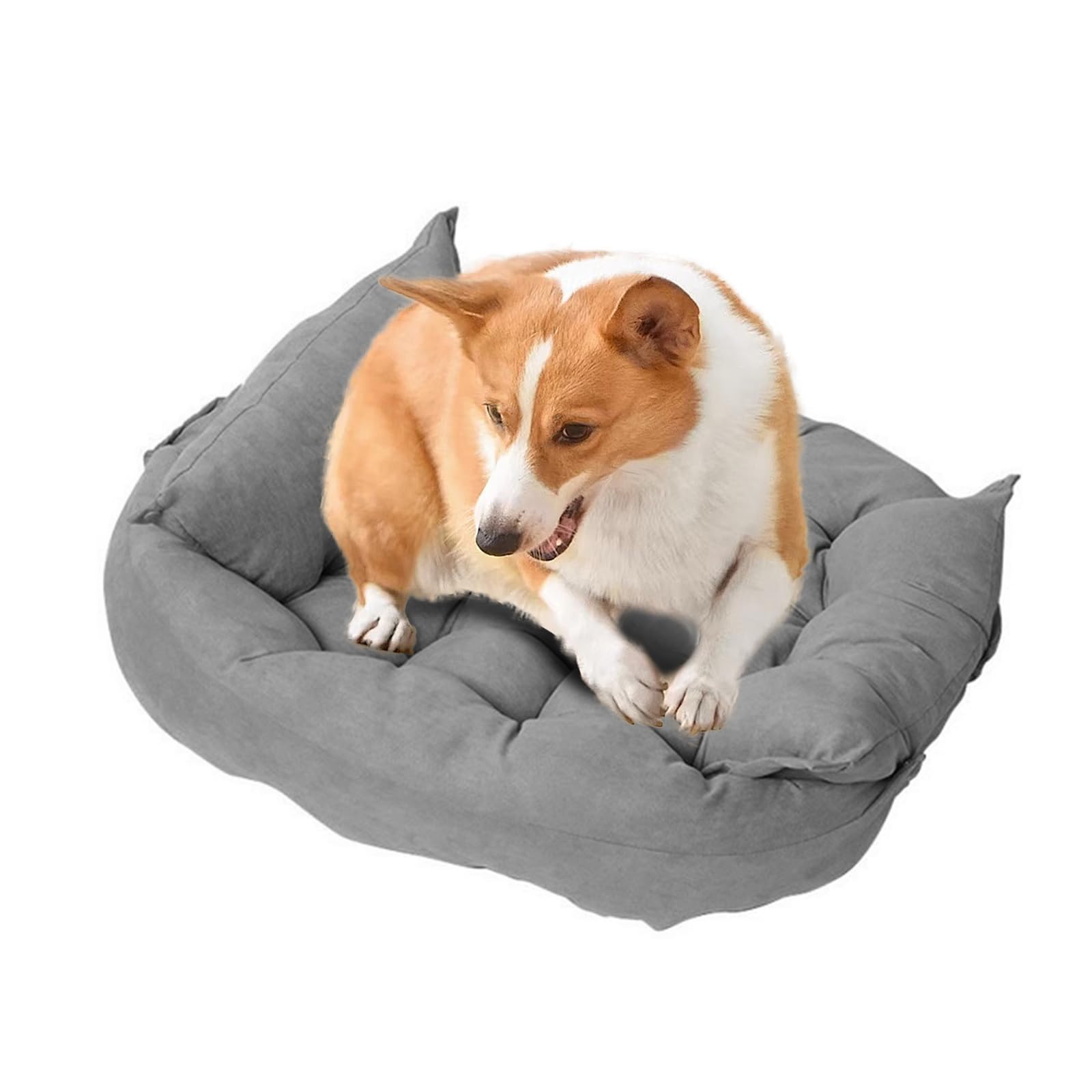 PETCUTE Camas de Gatos Perros,Multifuncional Suave Camas para Perros,Ortopédica Cama para Perros para Gatos Pequeño y Grandes,Sofá Cama para Mascotas Lavable y Antideslizante