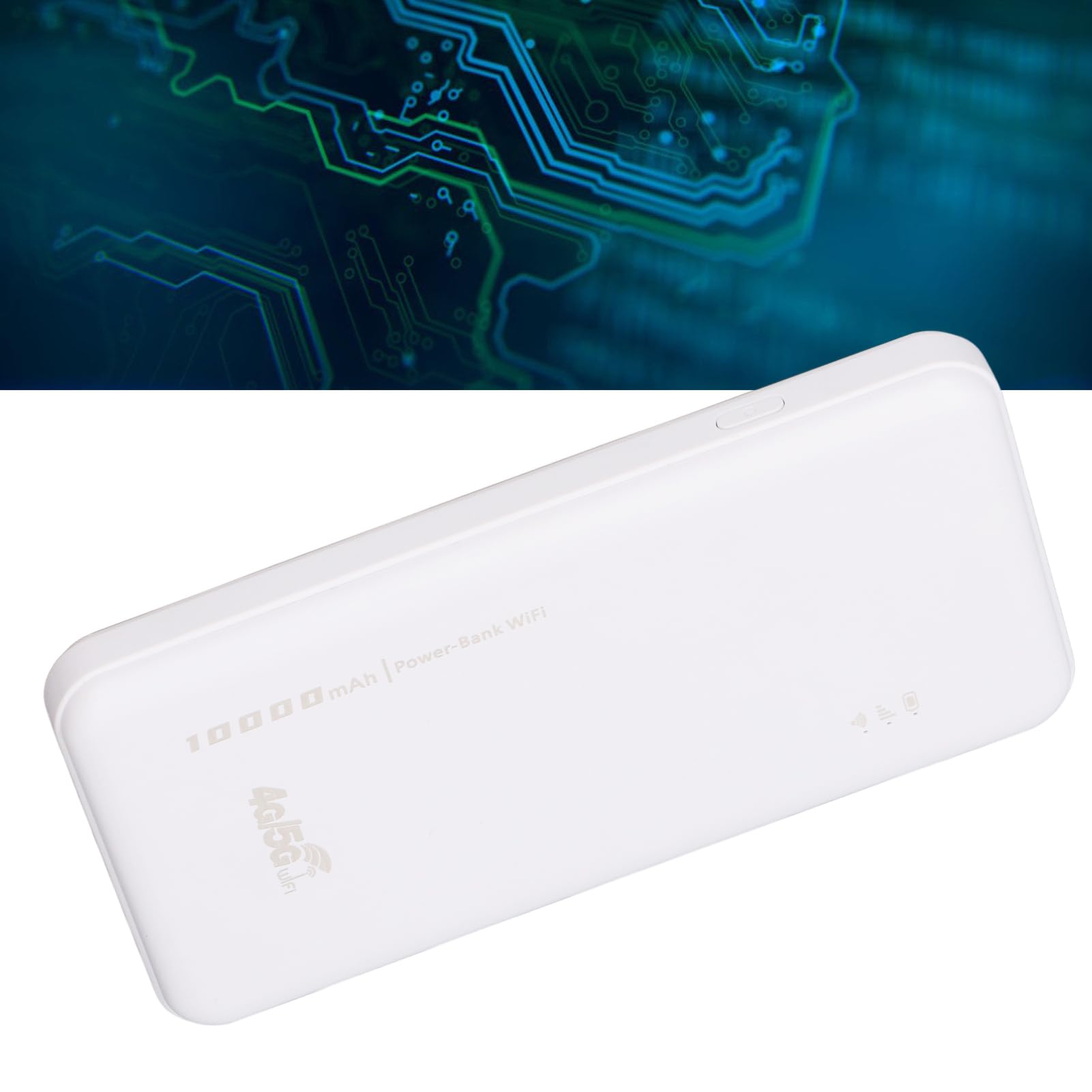 Hotspot Wi-Fi 4G LTE, Przenośny Router dla 10 Użytkowników, prędkość 300 Mb/s, Bateria 10000 MAh, Wi-Fi 802.11 B/g/n 2x2, Modem USB 4G LTE, Gniazdo SIM, Wejście USB C