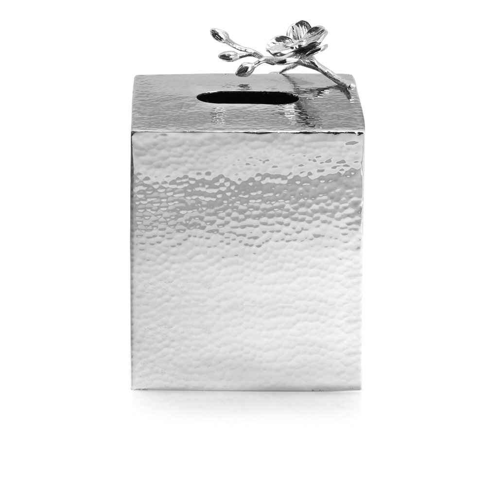 Michael Aram White Orchid Tissue Box Holder