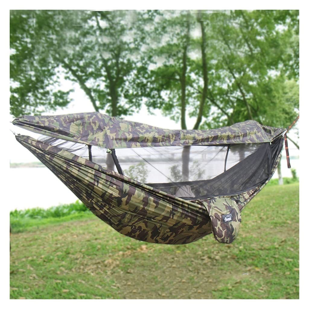 hamac en Toile Hamac Portable adapté à la Tente de Camping en Plein air Hamac (Taille Unique: 270 * 1 40cm) Camping hamac (Color : E)