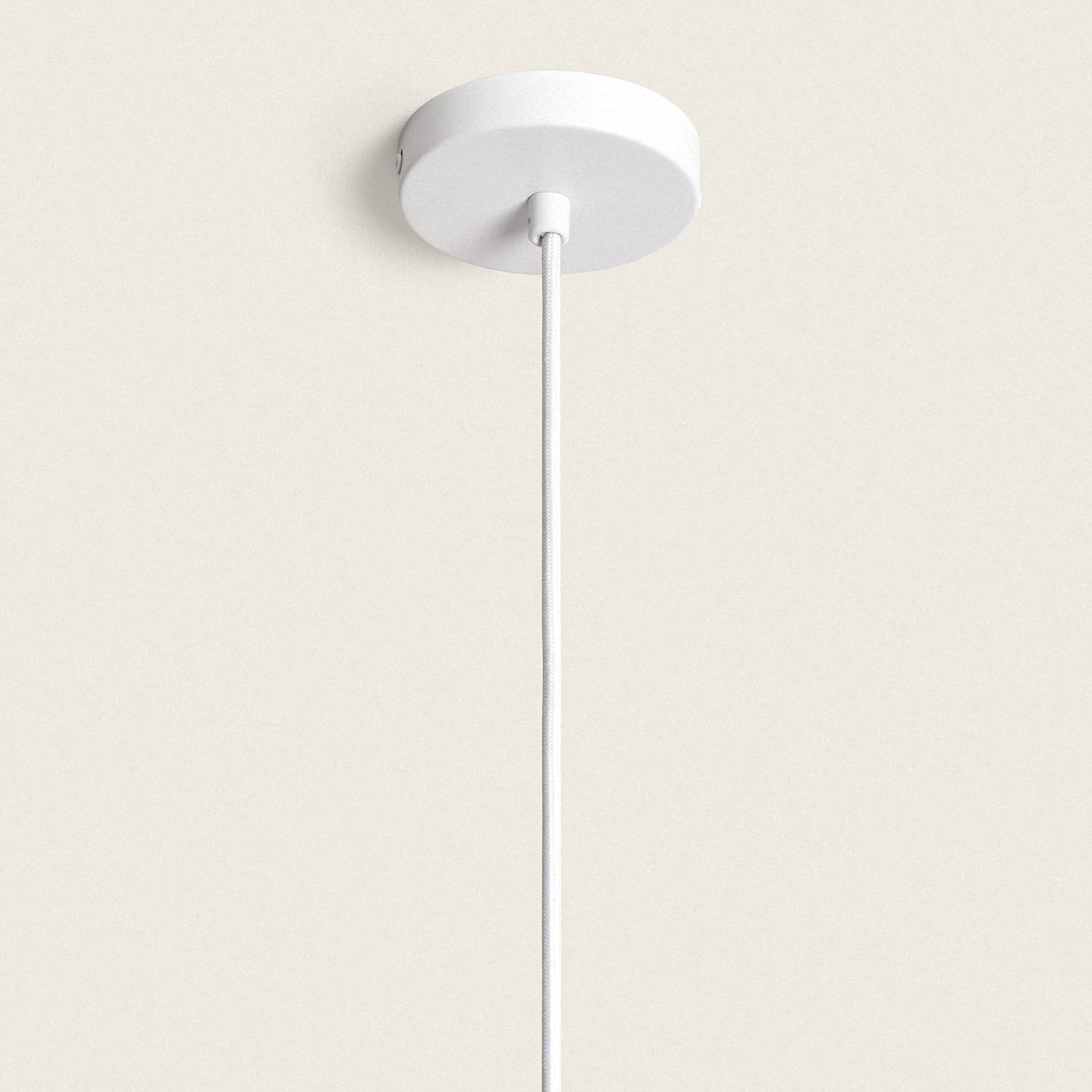 Ledkia Lampa Wisząca Bambusowa Bangkal Naturalna – Rustykalna Oprawa Sufitowa do Salonu i Sypialni w Stylu Boho. Elegancki Rattanowy Abażur z Dwoma Cylindrami, Gwint E27, Doskonała Dekoracja Wnętrz