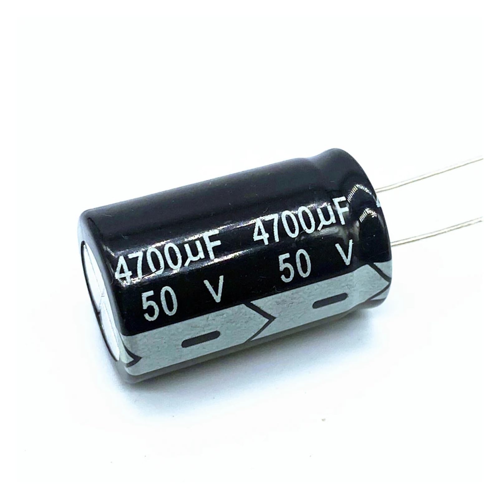 Condensateur 4700UF 50V en aluminium pour lisser la tension des appareils de salon, pack de 2 pièces