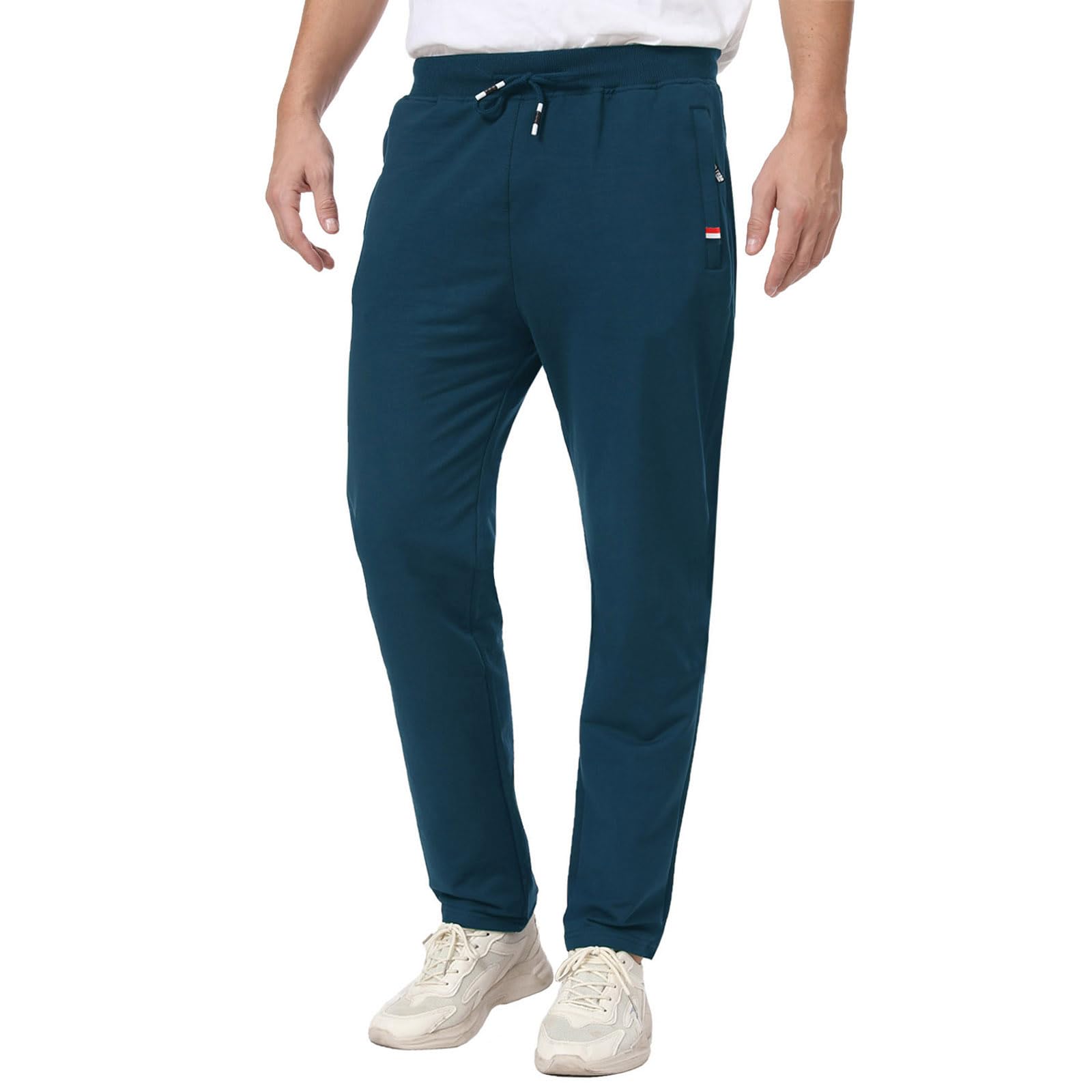 JustSun Pantalon Chandal Hombre Algodon Deporte Pantalones