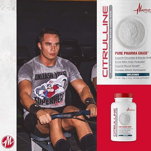 Miniatura 5 de Metabolic Nutrition Citrulina, 3.53 oz, polvo