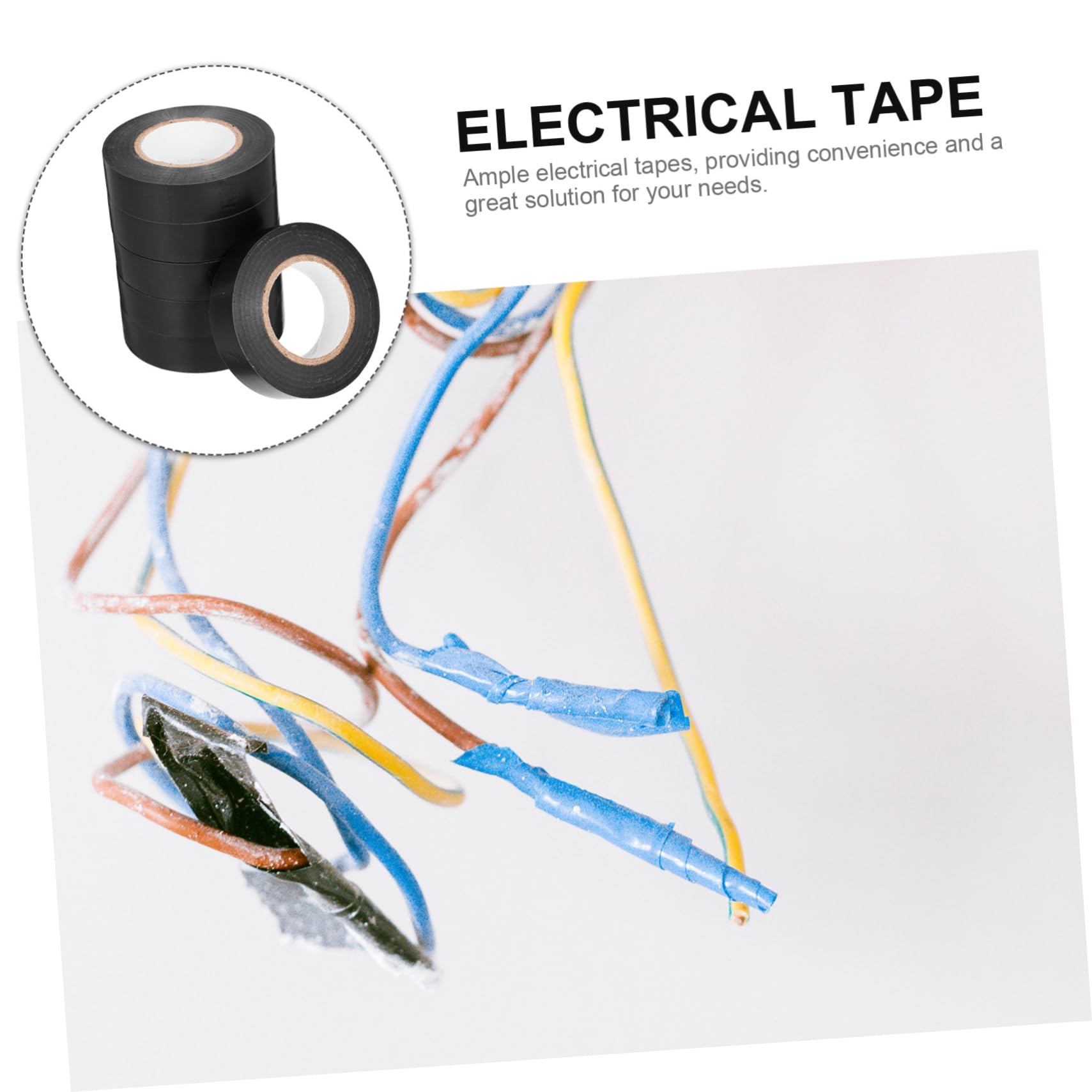 Nastro adesivo, 6 rotoli for fili isolanti resistenti alle alte temperature for