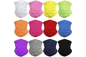 Kid's Face Mask Bandanas Neck Gaiter Headwear Magic Scarf Headband for Dust Sun Wind