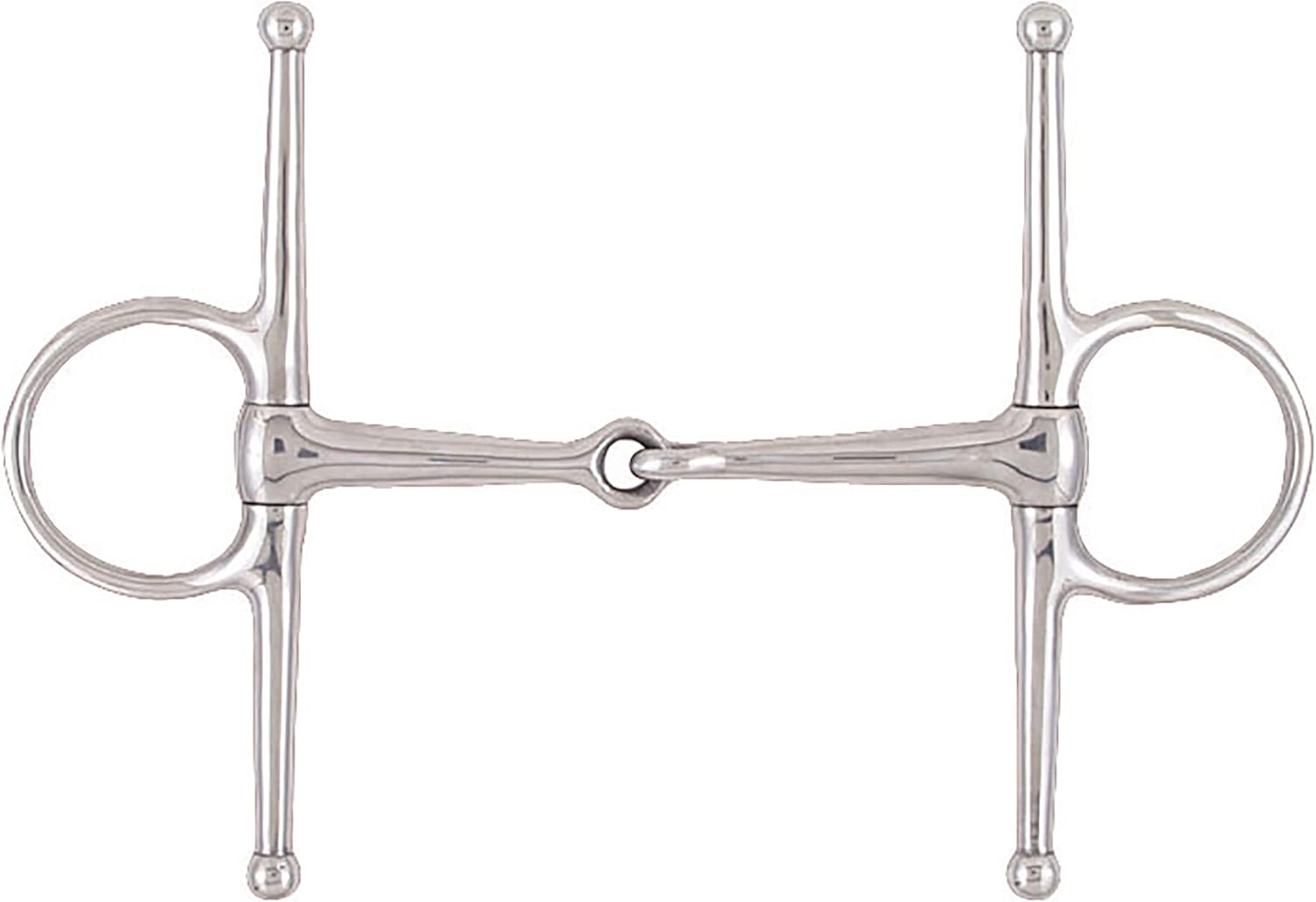 Stainless Steel Full Cheek Snaffle Bit