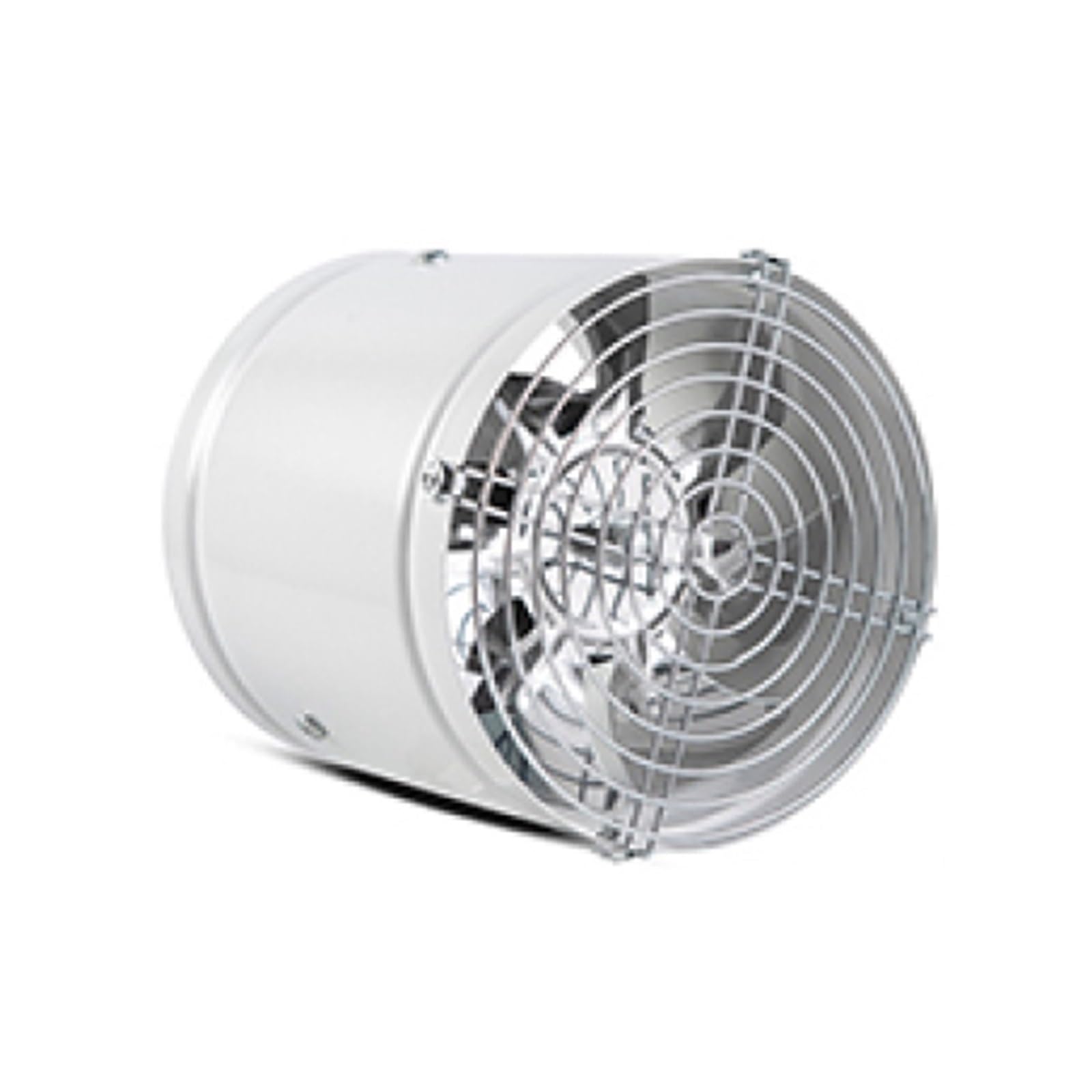 Kxjqbm White Exhaust Fan, Kitchen One-Way Exhaust Fan Bathroom Powerful Silent Inline Duct Vent Blower Industrial(,6Inch)