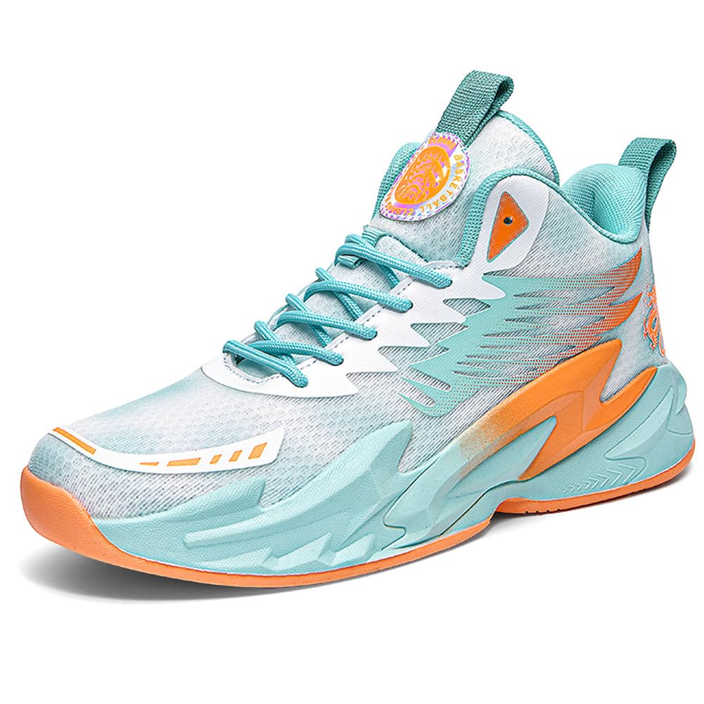 Unisex High Top Basketball Shoes Outdoor Sports Running Tennis Sneakers