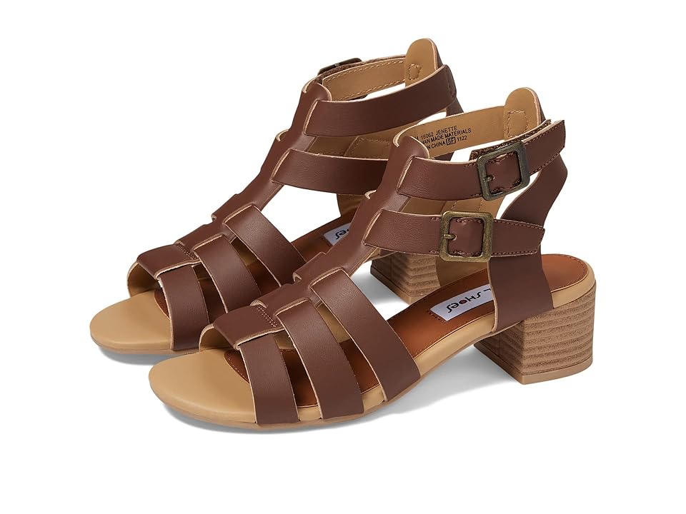 Rachel Shoes Jenette (Little Kid/Big Kid) (Brown) Girl's Shoes INTERNATIONAL SHIPPING