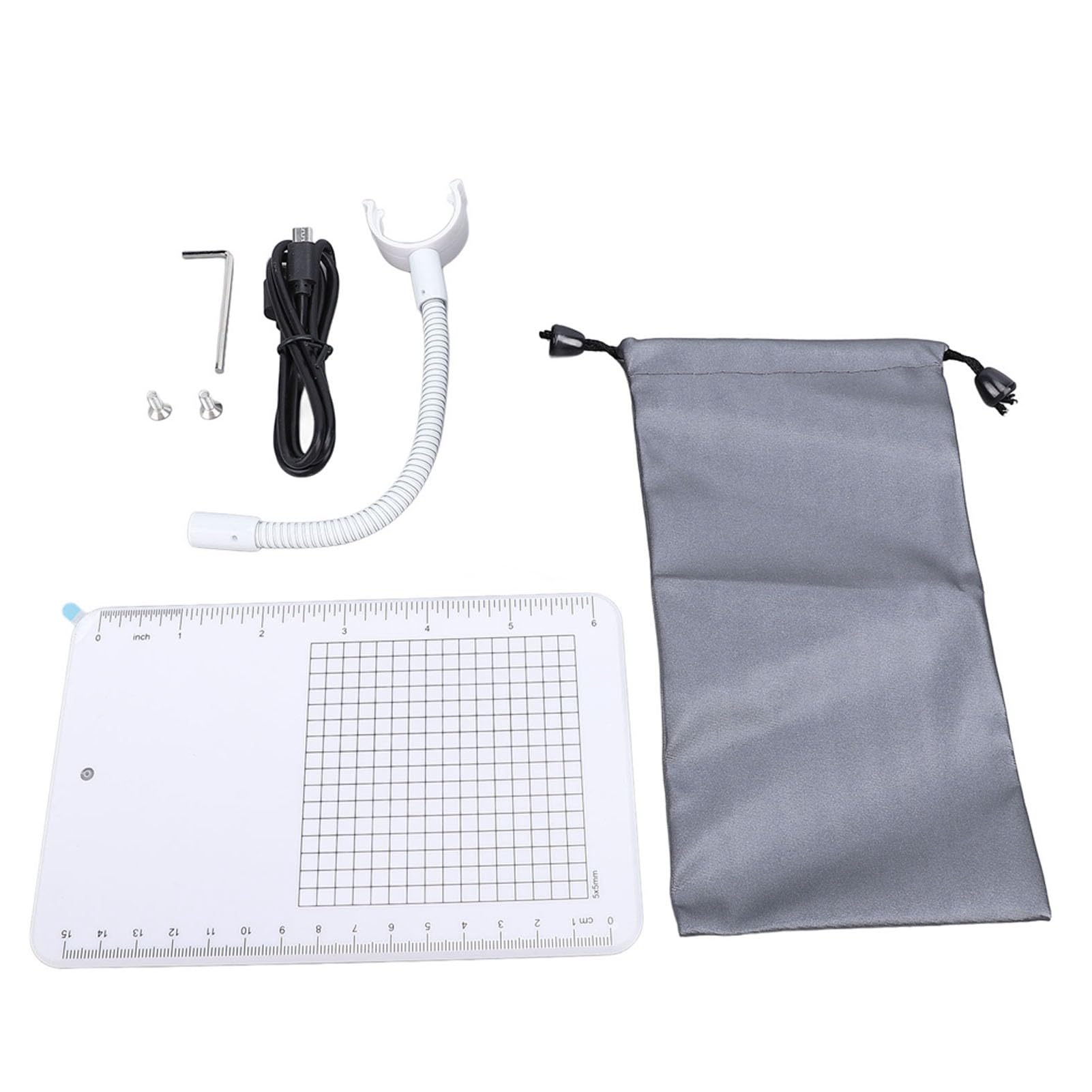 Zunate Microscopio Digital Inalámbrico 1080P 1000X |Cámara de Bolsillo WiFi USB para Inspección de Circuitos de Piel Enfoque Manual (Black)