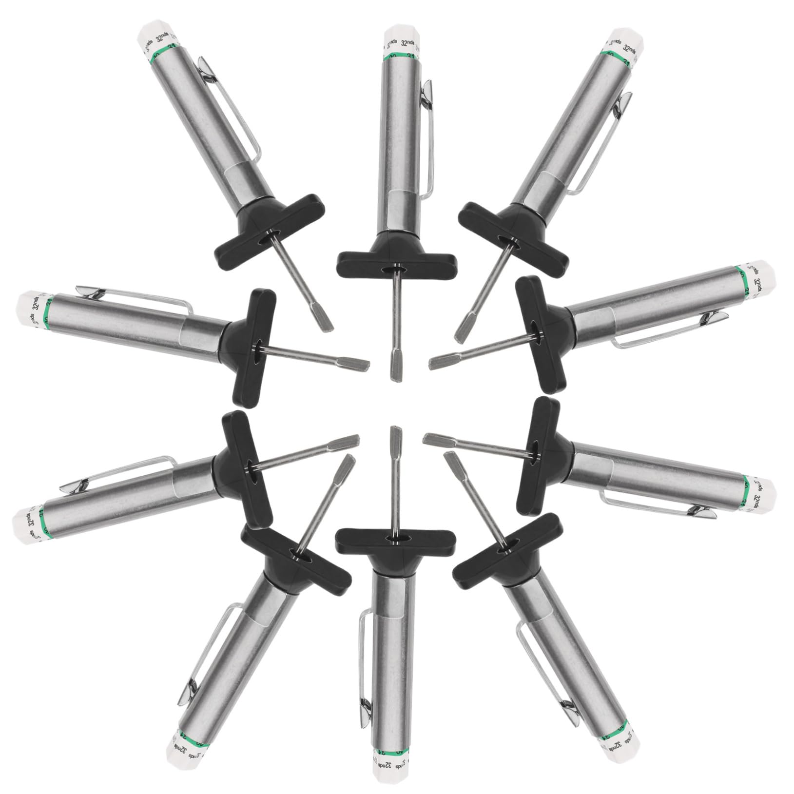 50stücke Teiliges Reifenprofiltiefenmesser Tragbares Messgerät Für Autoreifen Präzise Tread Depth Gauge Für Pkw Und Suv Langlebig Edelstahl