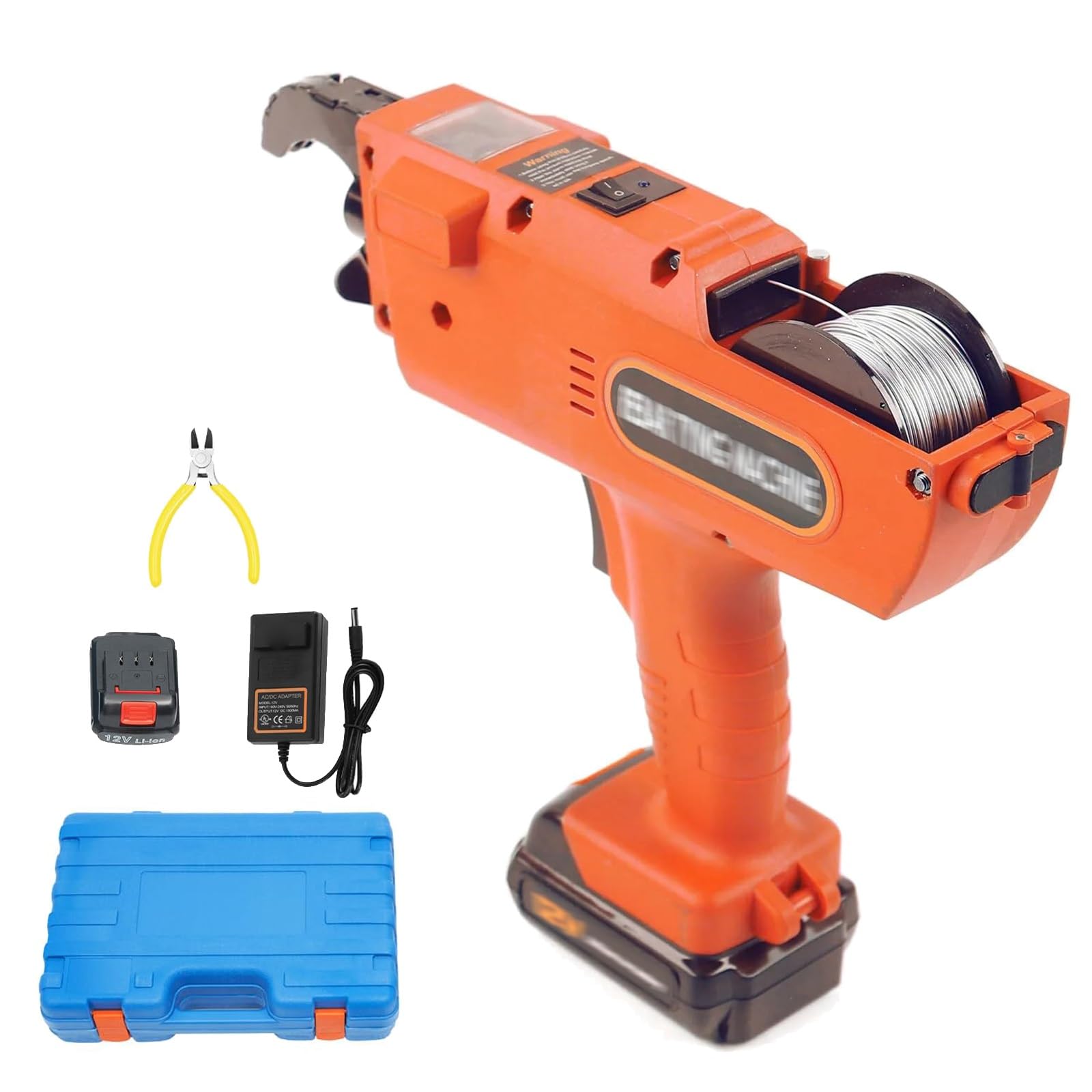Herramienta automática de amarre para ferralla con batería de alta duración de 4500 mAh