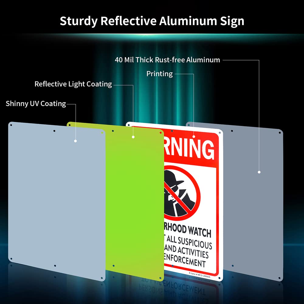 Señal reflectante de aluminio con protección UV y resistente a la intemperie. 2 unidades