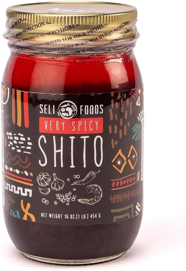 Shito Sauce/Seafood condiment/Chili Sauce/Hot pepper sauce Very Spicy 16 oz jar