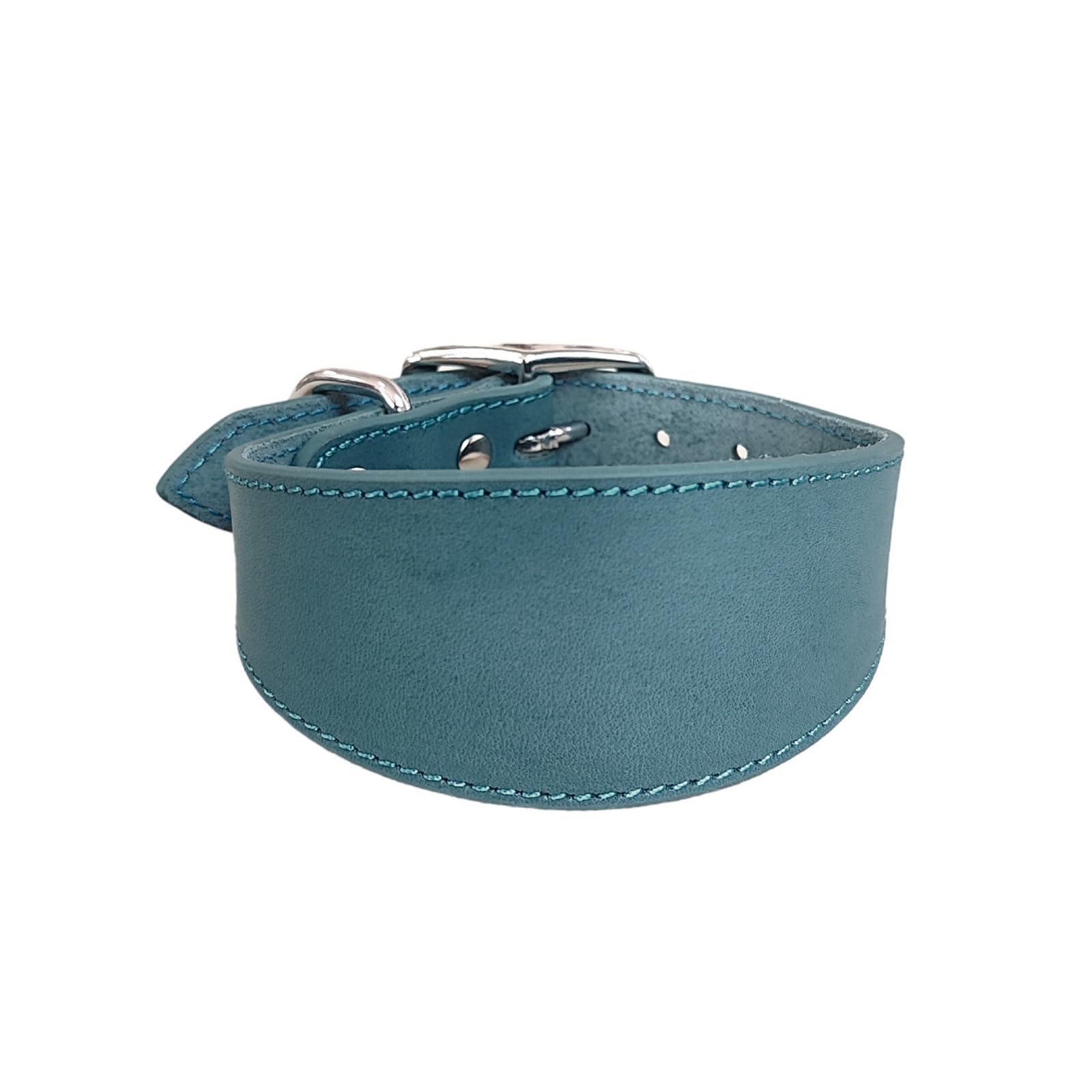 Ldabrye Leathers Dogs Collar Soft Padded Collar for Whippets Salukis Sighthounds Dogs Adjustable Collar Large Breeds Dogs