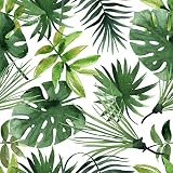 Tropical Wallpaper Peel and Stick Palm Leaves Removable Stick on Home Decor17.7in x 118in, 17.71 inc