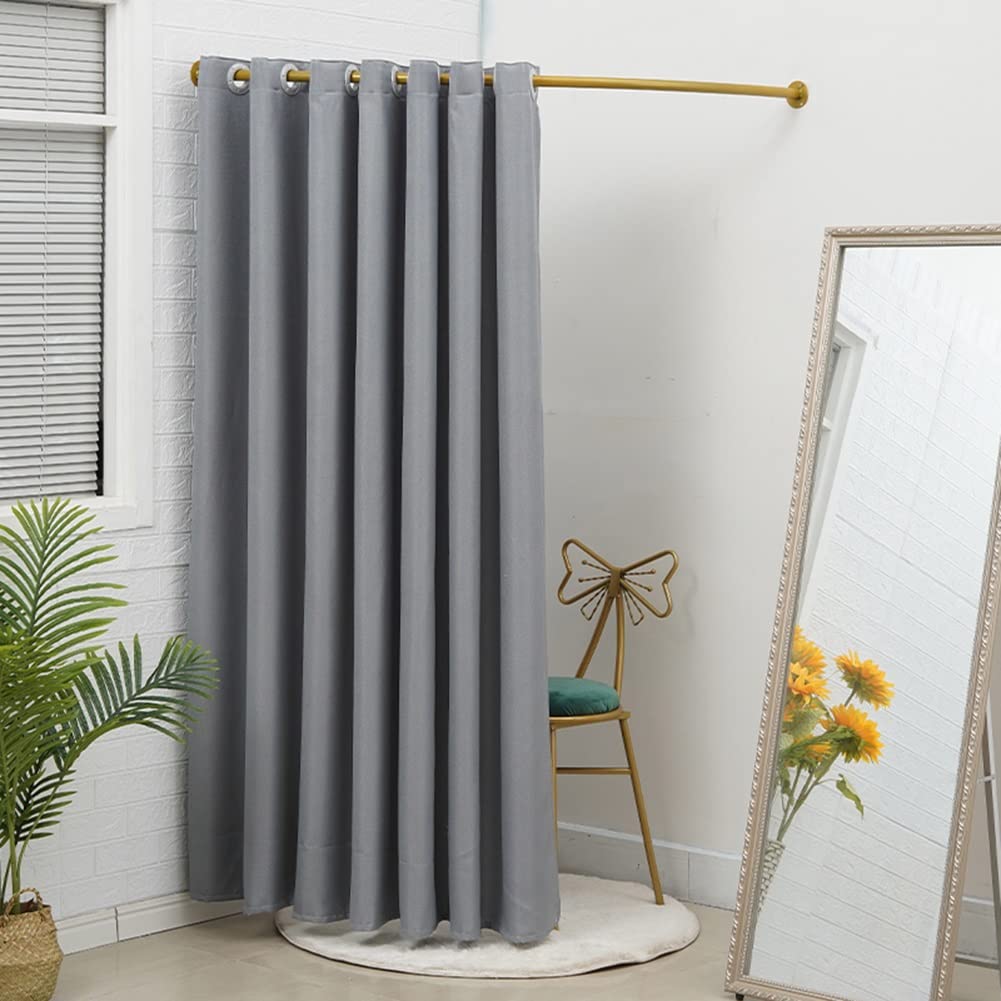 Verstellbarer Kleiderständer, 90 x 90 cm, Metall-Eck-Hängestange für Ankleidezimmer, Boutique-Display, Ladeneinrichtungen und Organisation von Outfits, stilvolle platzsparende Lösung