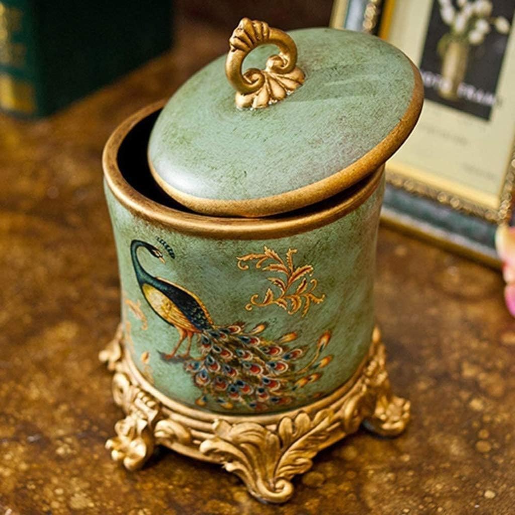 Large Scale Burial Decoration Ashes Box Ceramic Cremation Bone Family Memorial Tomb Home with