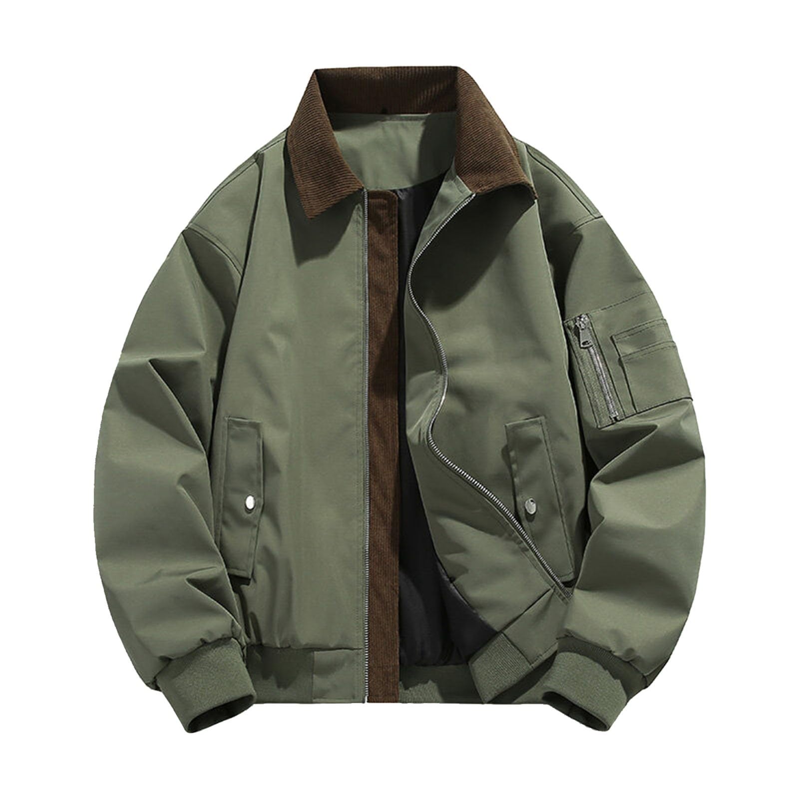 Generisch Herbstjacke Herren Neue Herren-Arbeitsjacke mit Revers