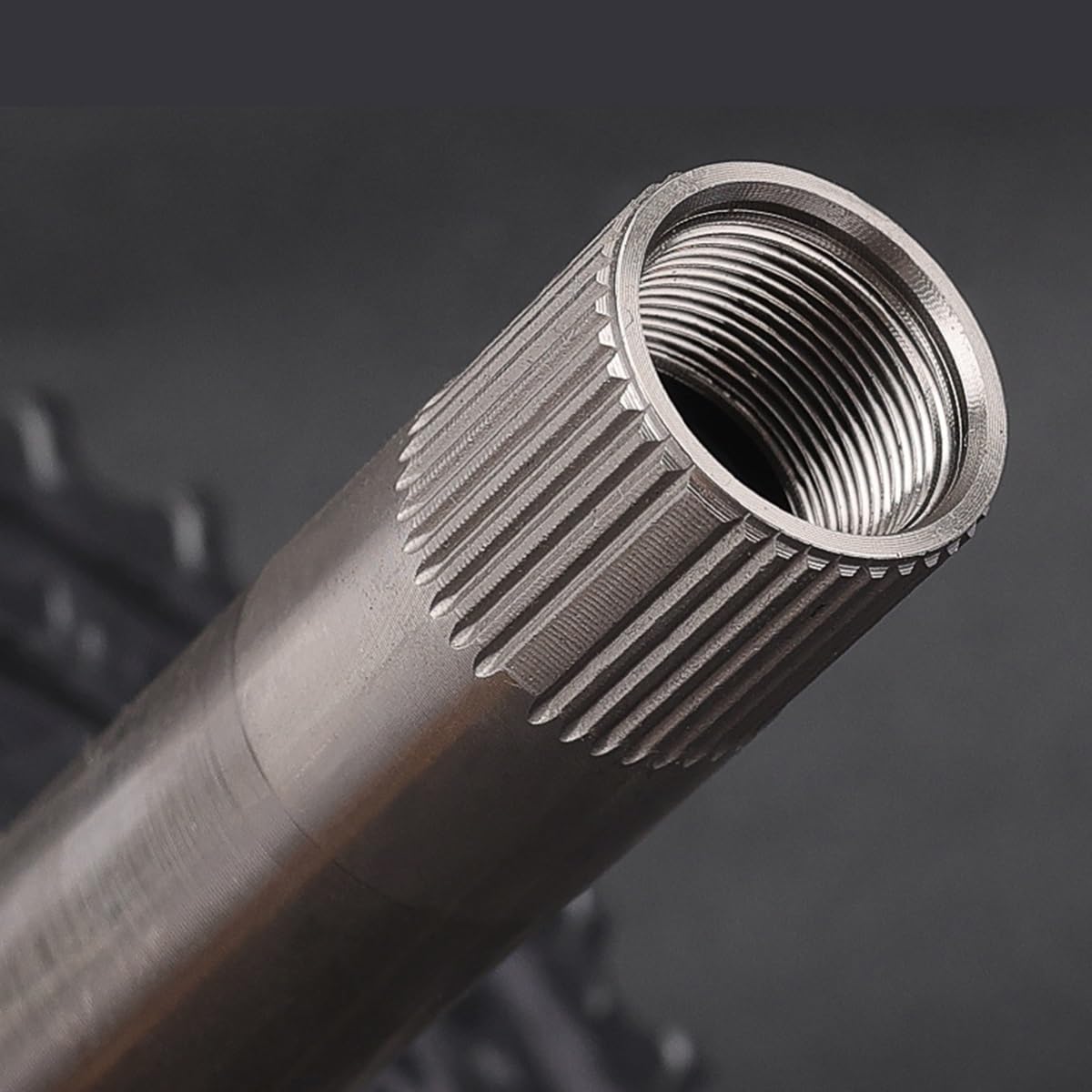 170mm Integrate Cave MTB Guarnitura 24T/32T/42T Ingranaggio Rotondo Guarnitura Mountain Bike Lega di Alluminio Set di Pedivelle con BB in Acciaio