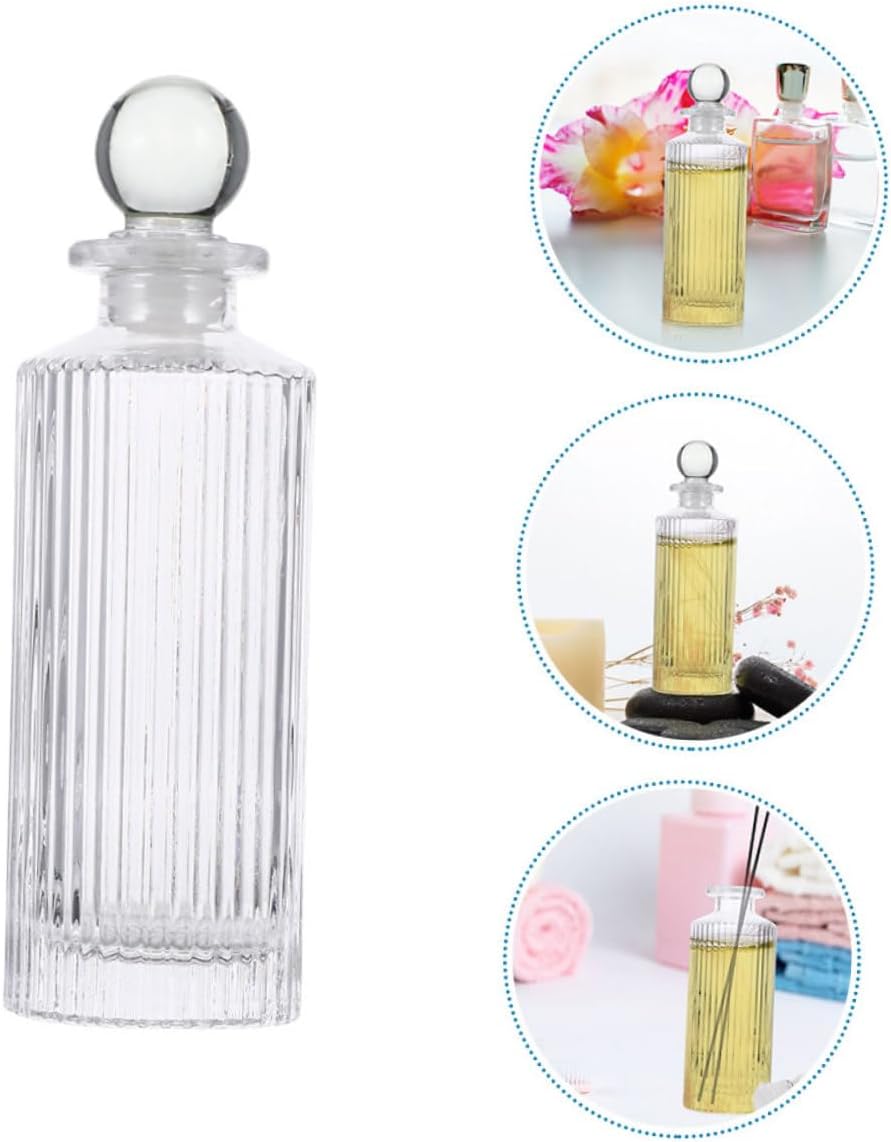 IMIKEYA Essential Oil Diffuser Bottle Aromatherapy Jars Perfume Bottle Adornment for Home Decor