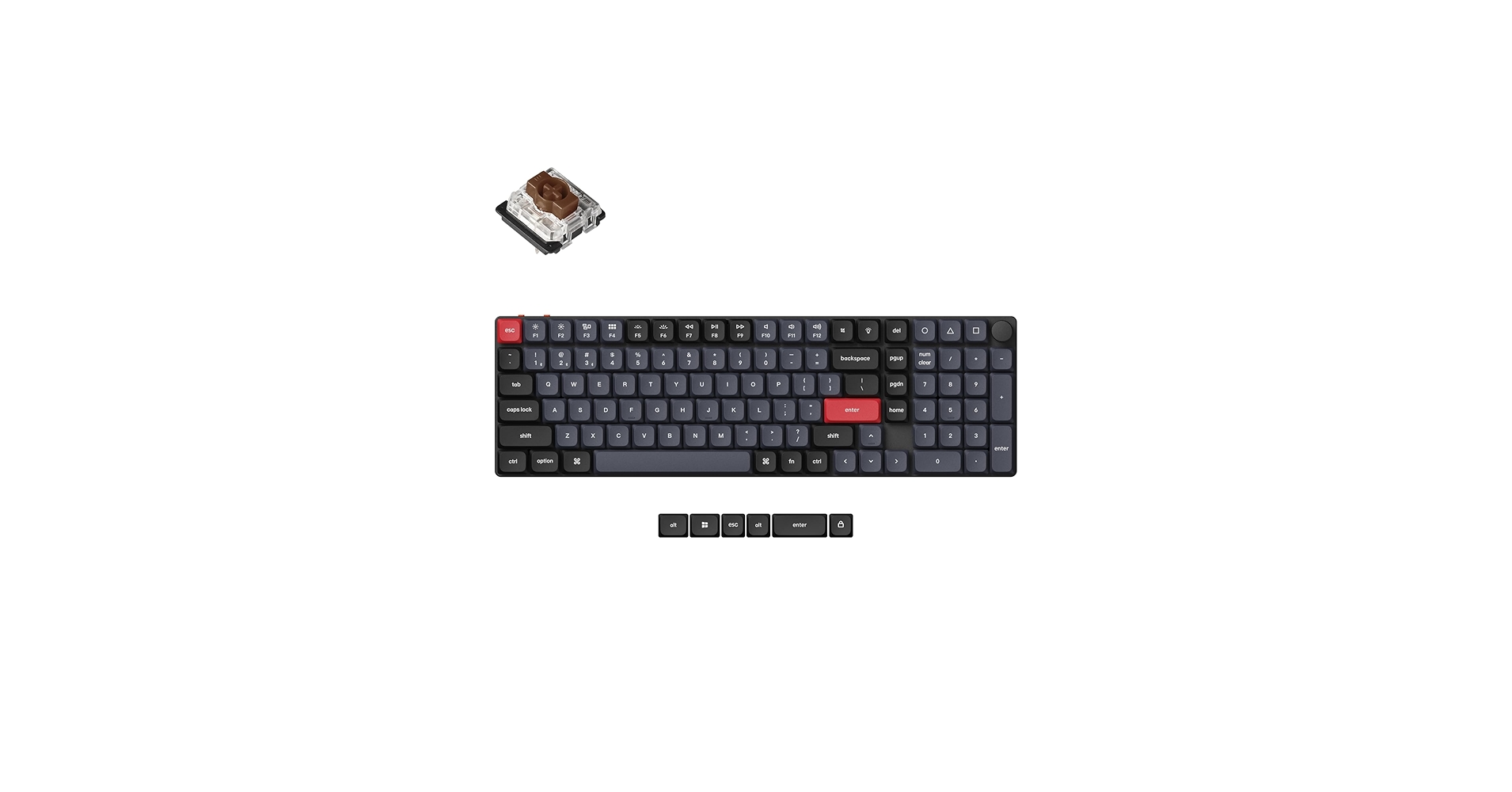 キーボード Keychron K17 Pro Amazon.com: Keychron K17 Pro QMK/VIA Low-Profile Custom