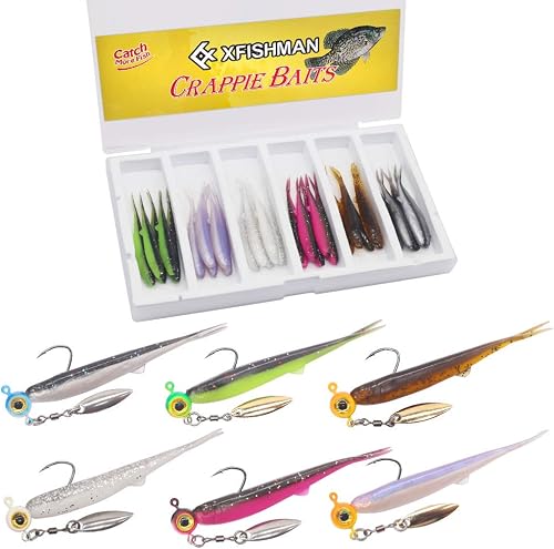 Crappie-Baits- jig, CRAPPIE MINNOW 40 pc. KIT COMBO 1