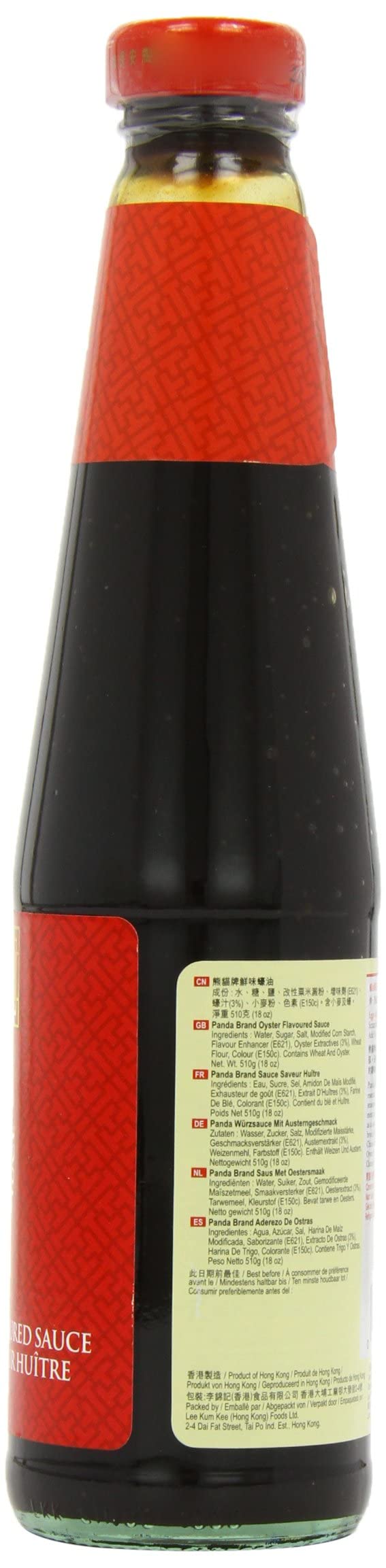 Lee Kum Kee Panda Brand Oyster Sauce, 18 oz ? 510 g, 6 Pack 4